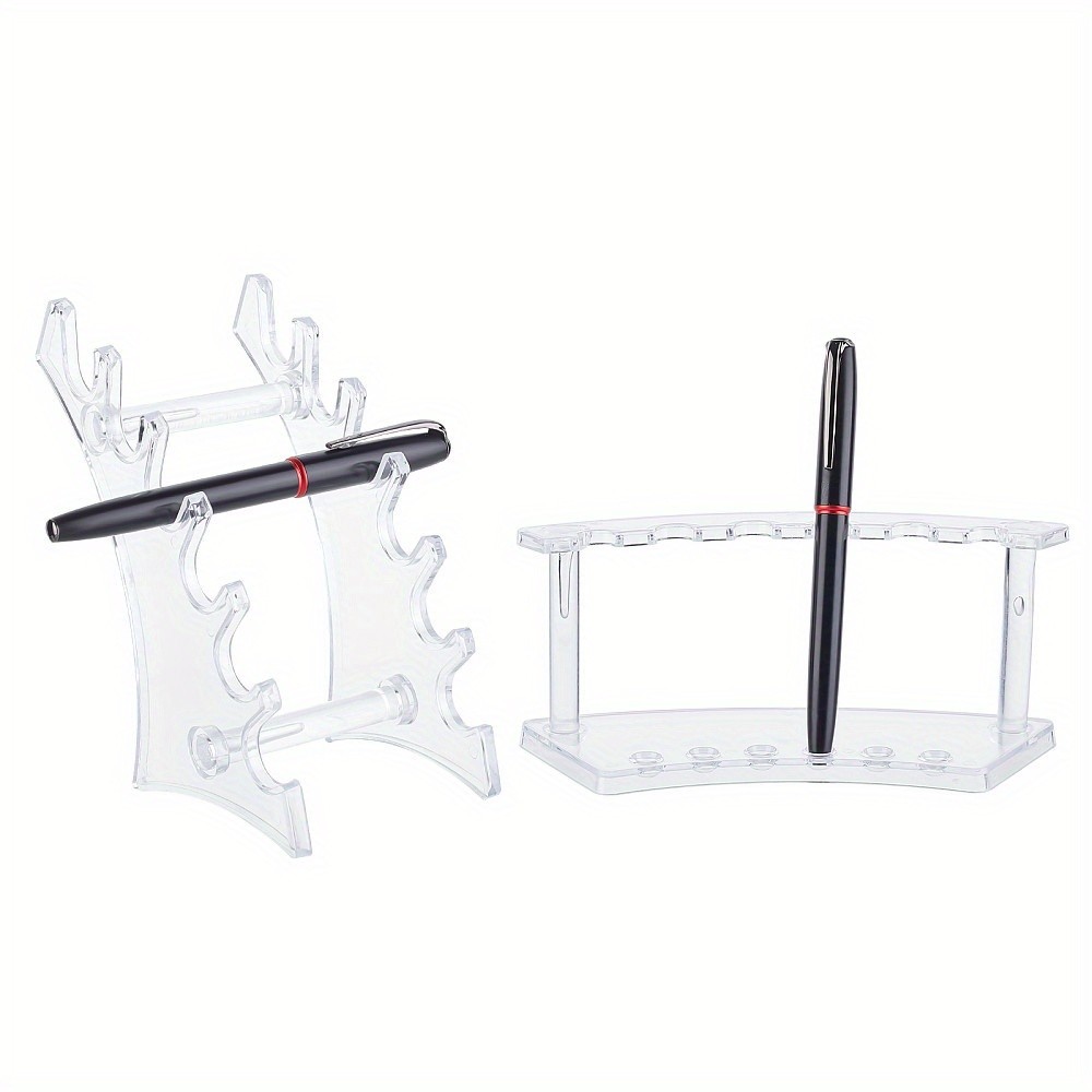 1bag Plastic Pen Rack Clear 145x86x72mm Jewelry display and packaging supplies