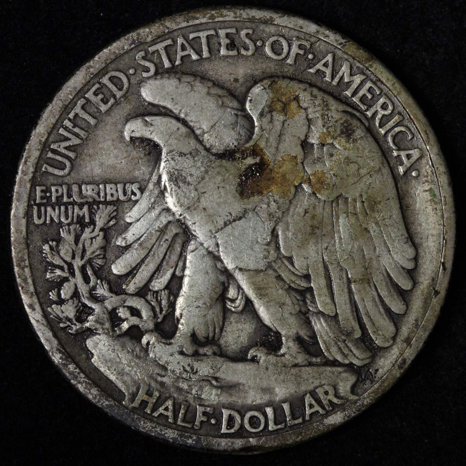 1916 Walking Liberty Silver Half Dollar FINE E338 TXHM