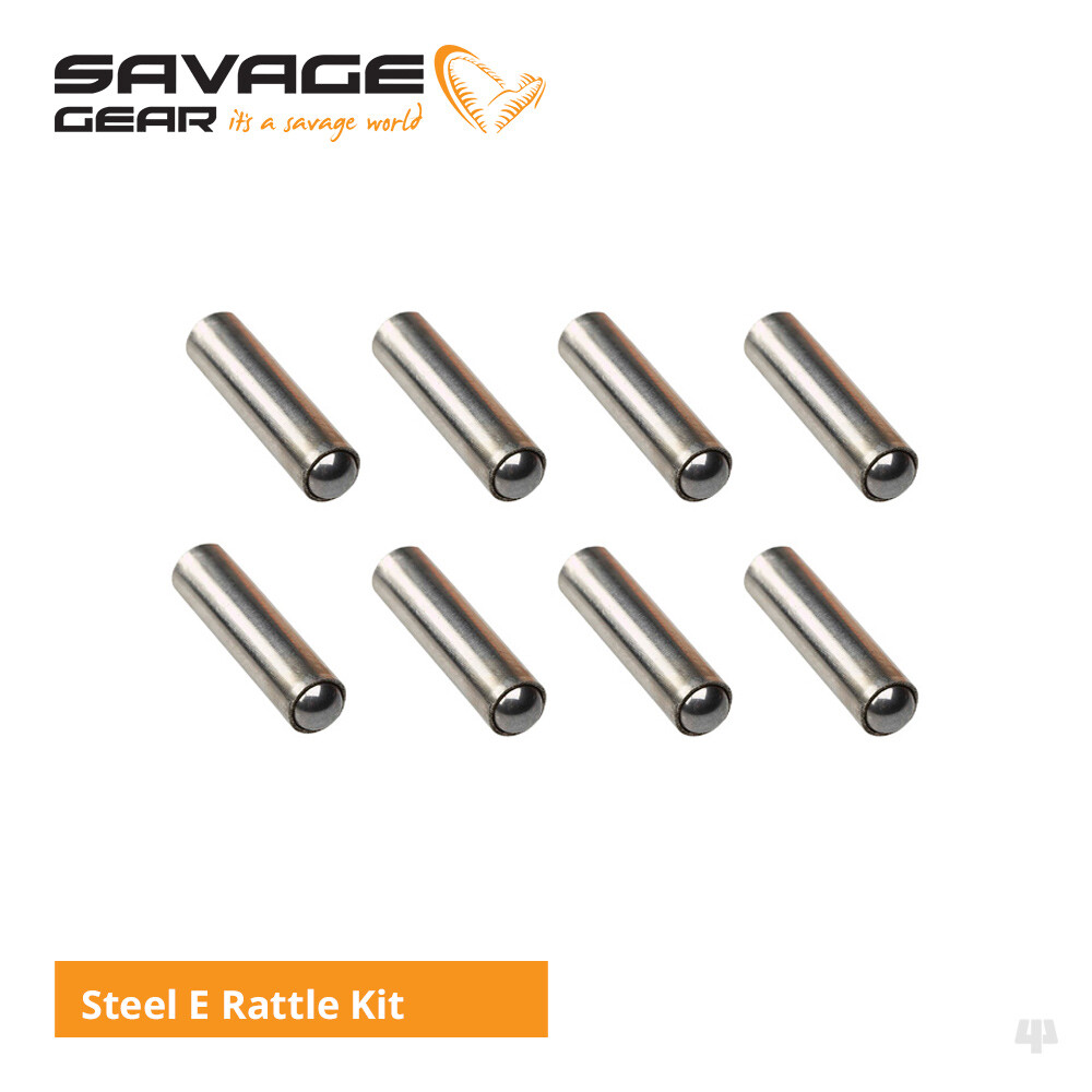 Savage Gear Steel E-Rattle Kit - Pike Perch Bass Cod Predator Sea Lure Fishing