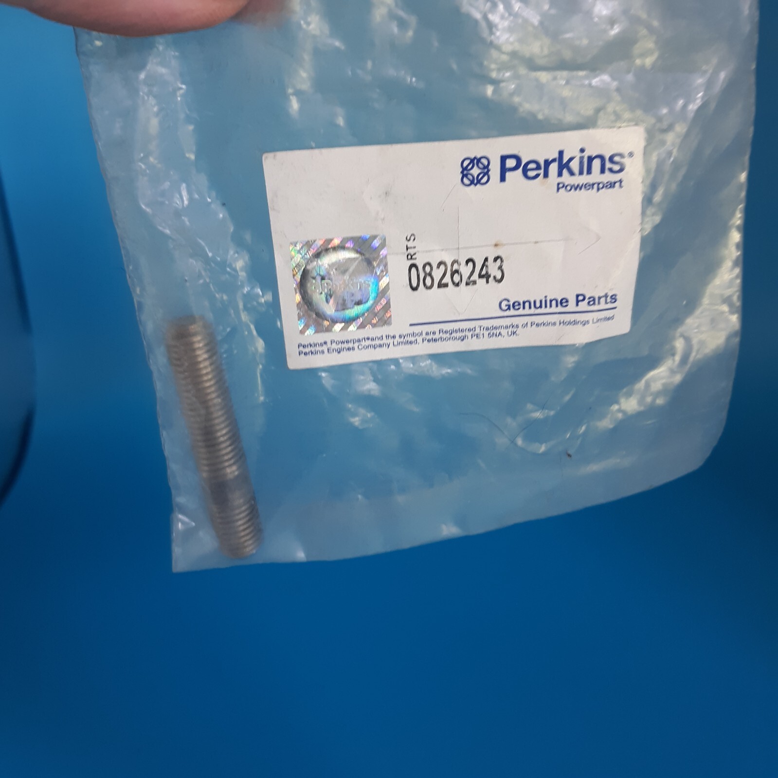 Perkins 0826243 Stud for Diesel Engines