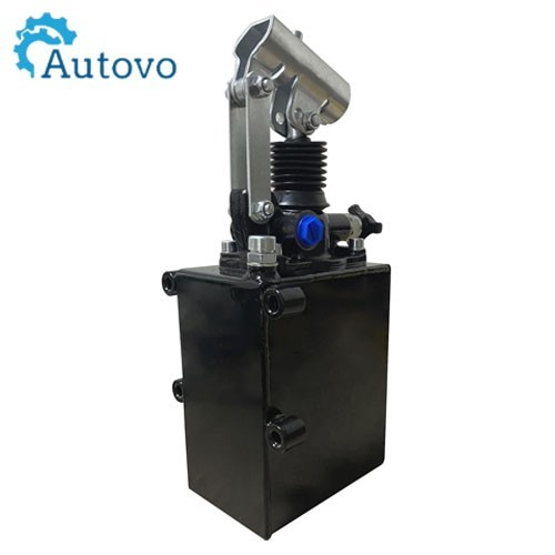 45cc Single-Act Hydraulic Hand Pump, 2Qrt Tank, 4350PSI, for Single-Act Cylinder