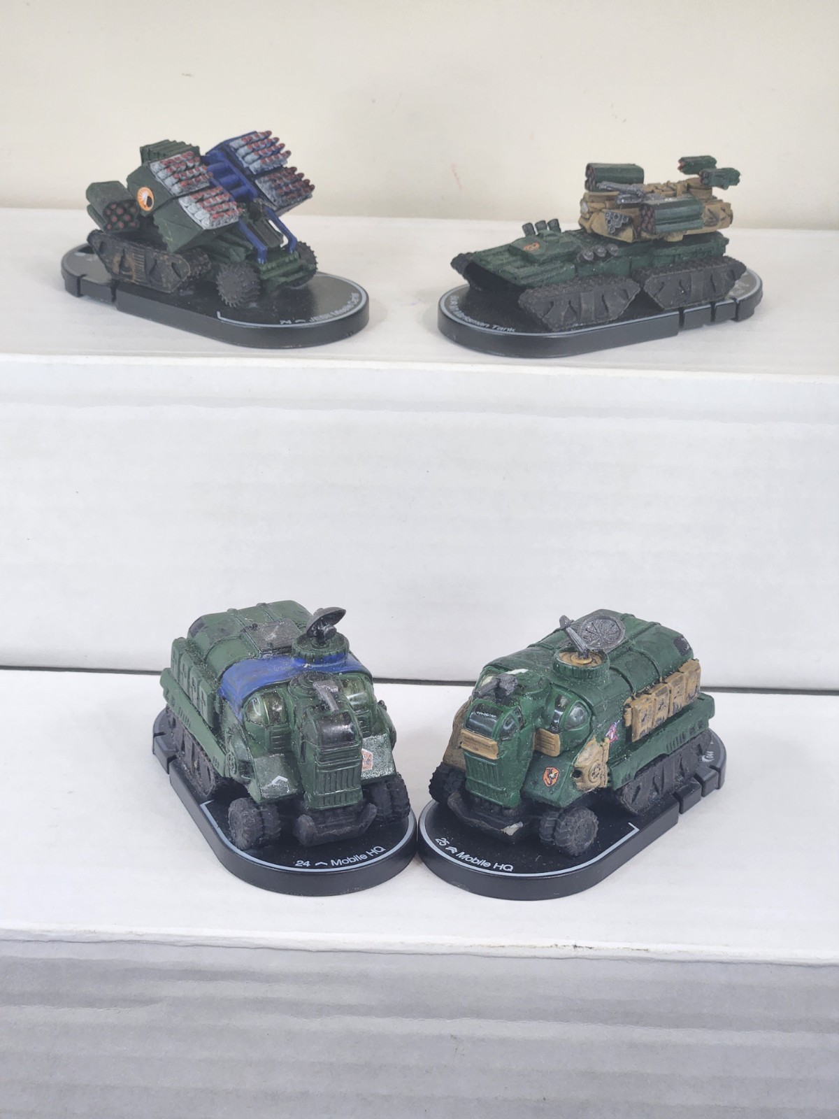 Wiz Kids Mech Warrior Mobile HQ 24,25, M1 Marksmen, JES II Missle Carrier Lot