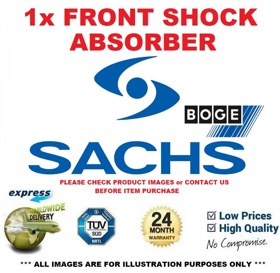 1x SACHS BOGE Front Axle LEFT SHOCK ABSORBER for NISSAN ALMERA II 1.8 2002-on
