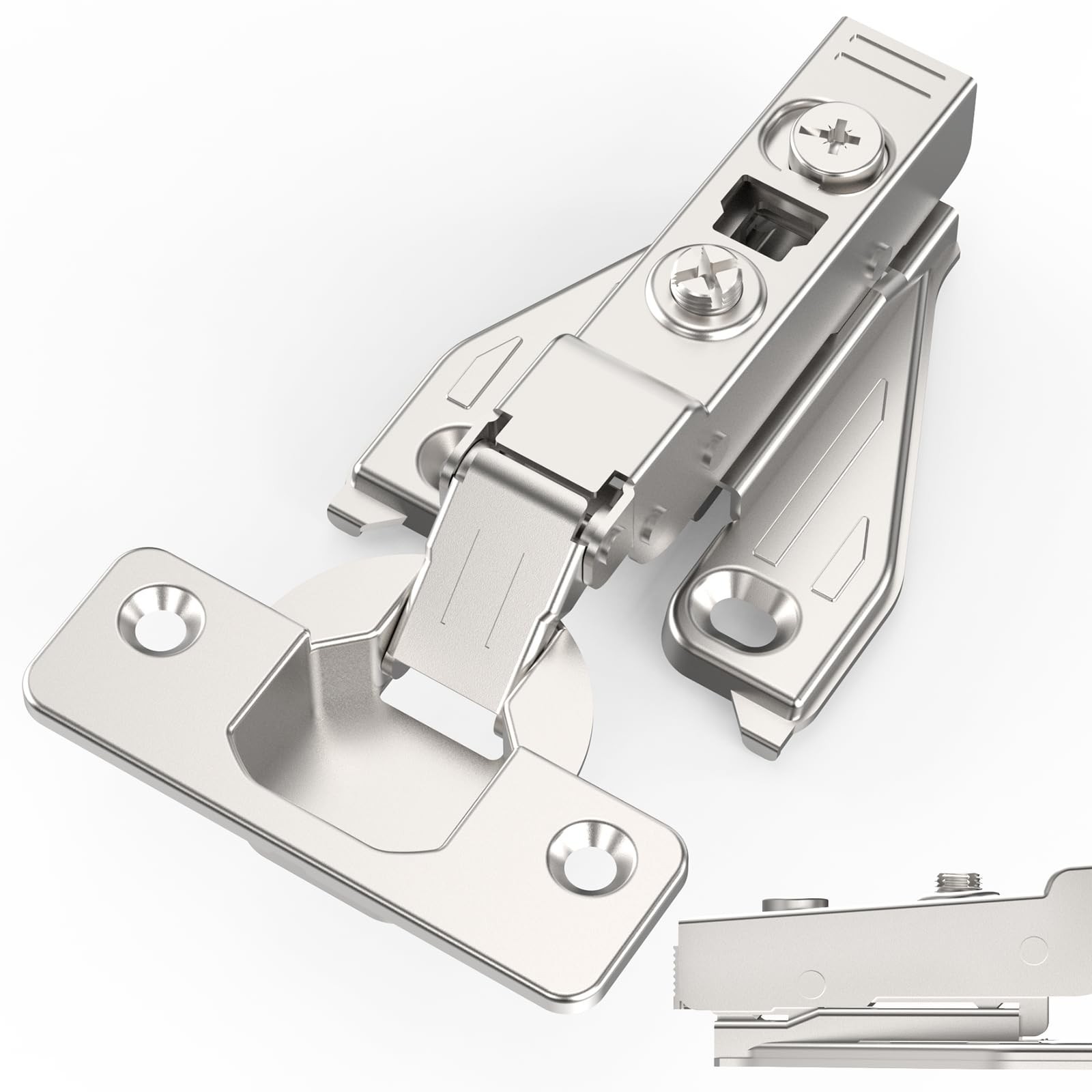 1/8", 1/4", 5/16" Overlay Soft Close Concealed Hinge for Face Frame Door ＆