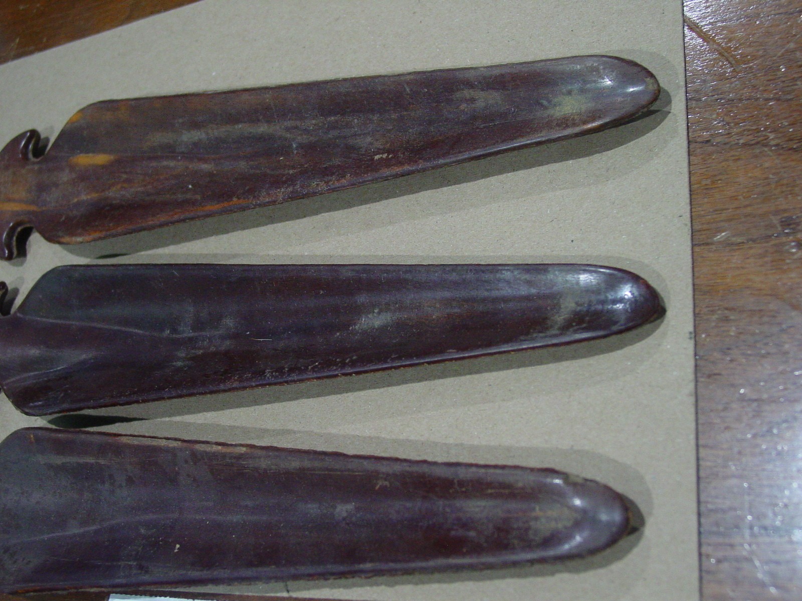 3 Vintage WWII Era BAKELITE STAKES German Pup Tent