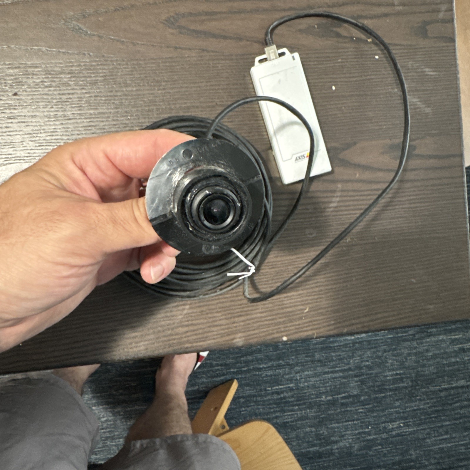 Axis P12 MKII Modular Discrete PoE Camera w/ injector