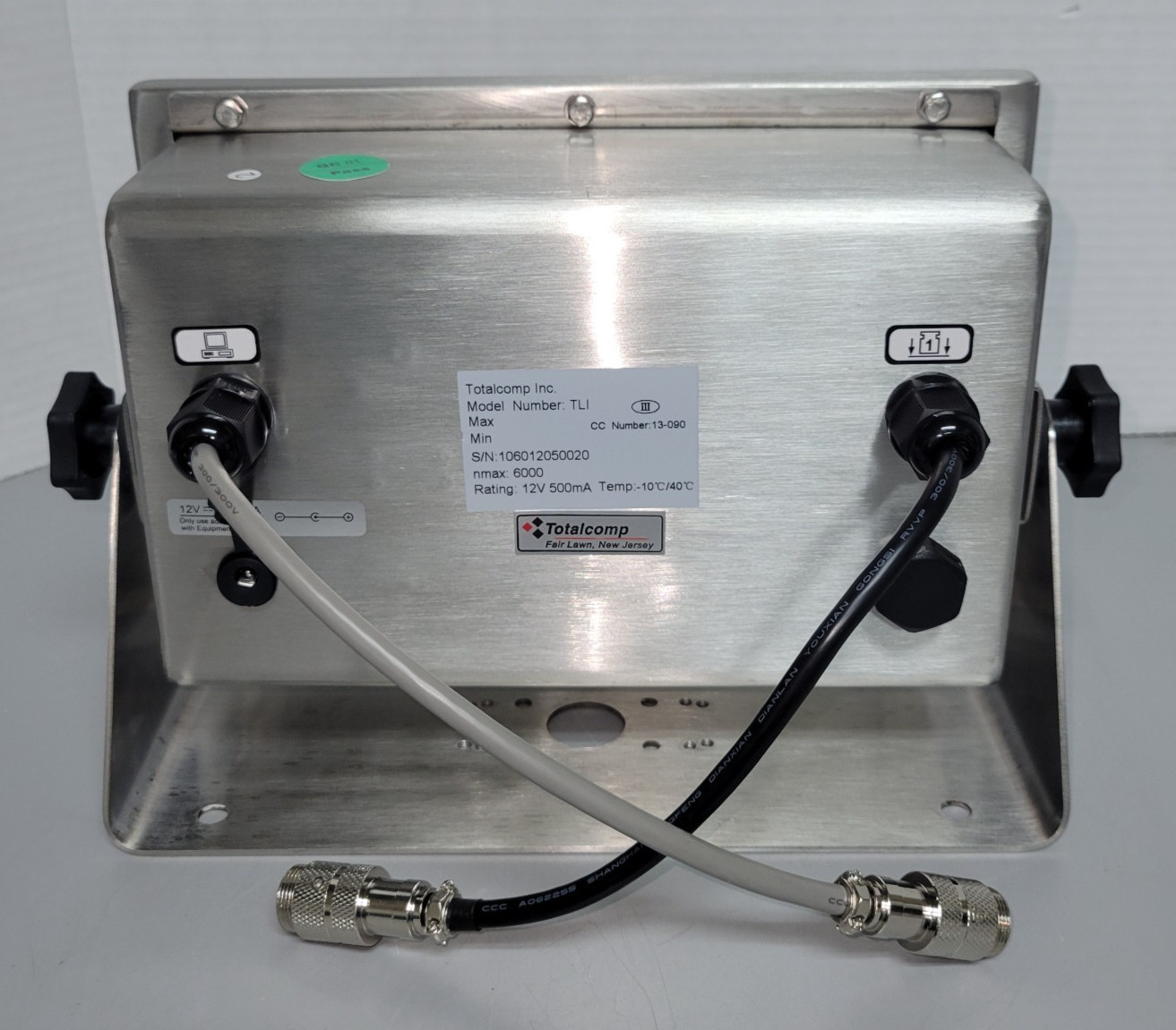 Totalcomp TLI Weight Indicator LCD w/RS232 & Adapter (R28)