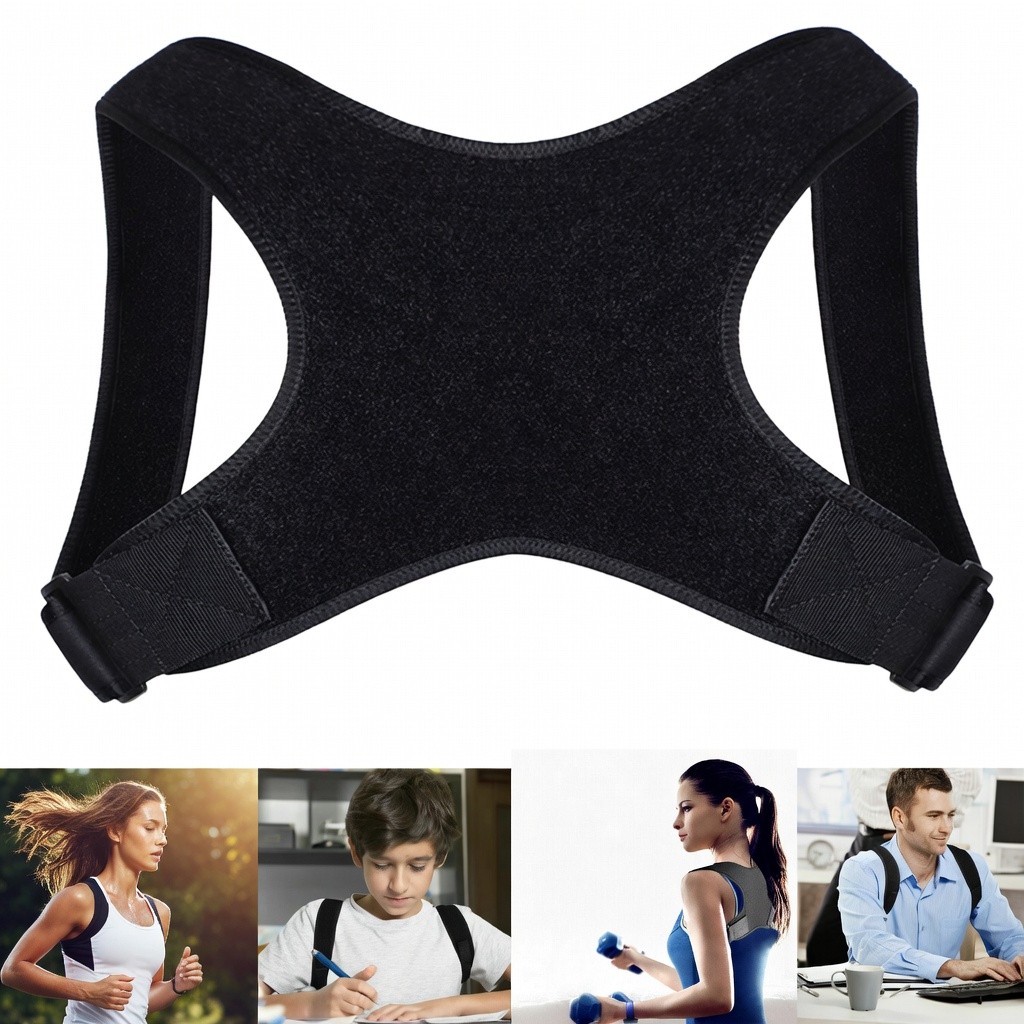 Back Posture Corrector Shoulder Straight Support Brace Belt Therapy Men Women