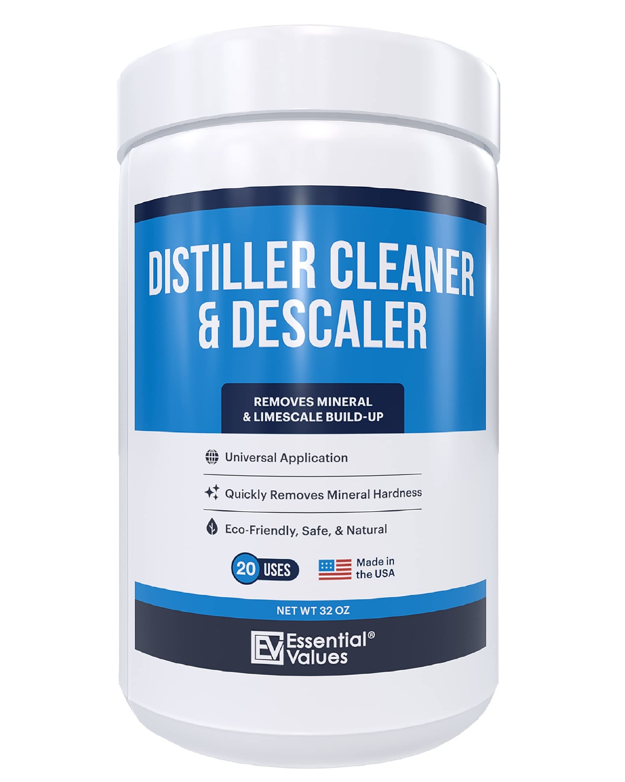 Essential Values Distiller Cleaner Descaler - 2 LBS 32 Ounce (Pack of 1)