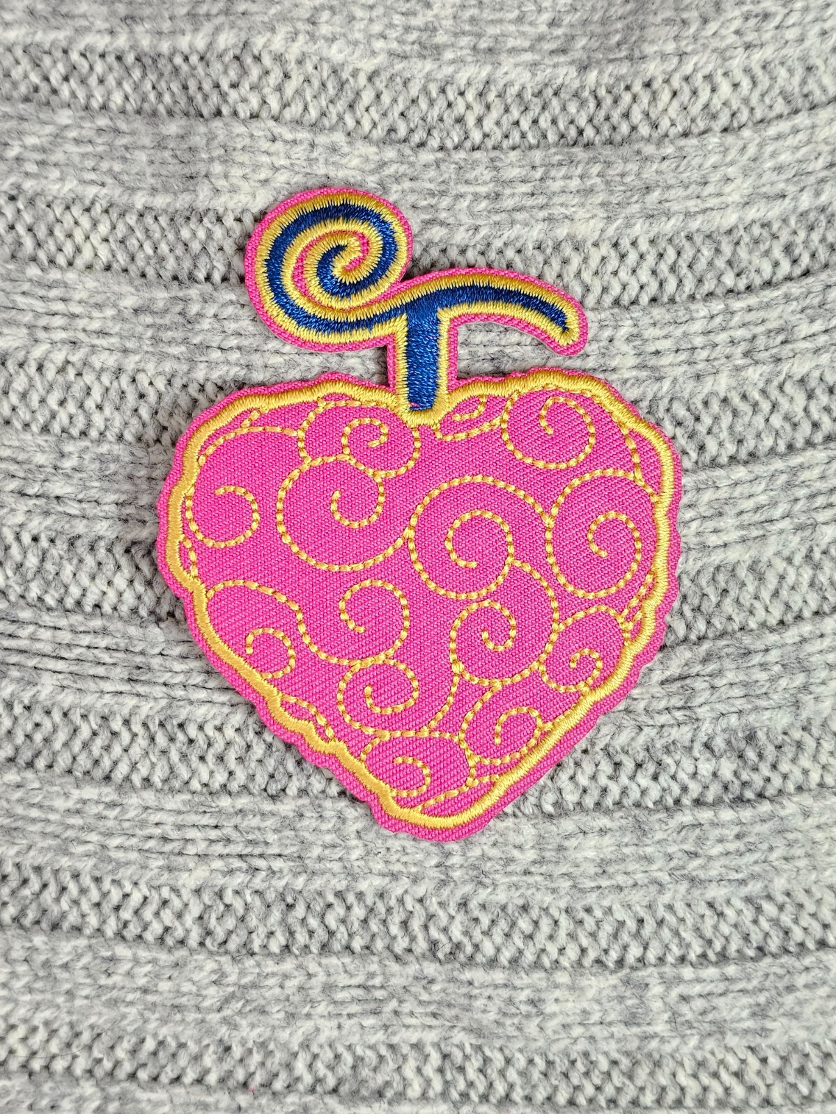 One Piece Anime Ope Ope No mi Embroidered Iron On Patch