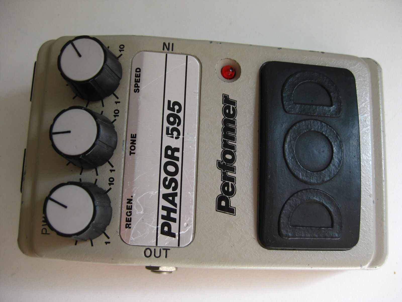 Vintage DOD Performer 595 Phasor Guitar Phaser Effect Pedal USA