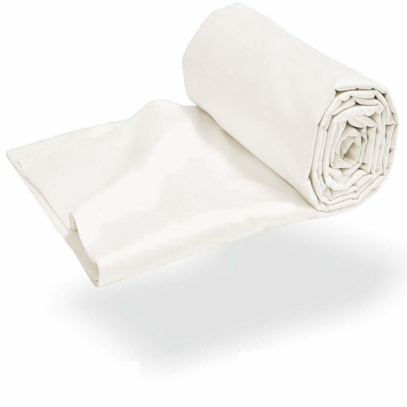 1000 OR 1200 Count Ultra Deep Pocket Egyptian Cotton Ivory Solid Select Item