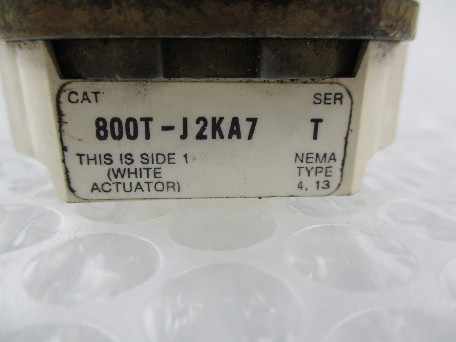 ALLEN BRADLEY 800T-J2KA7 SER.T SELECTOR SWITCH NSNP
