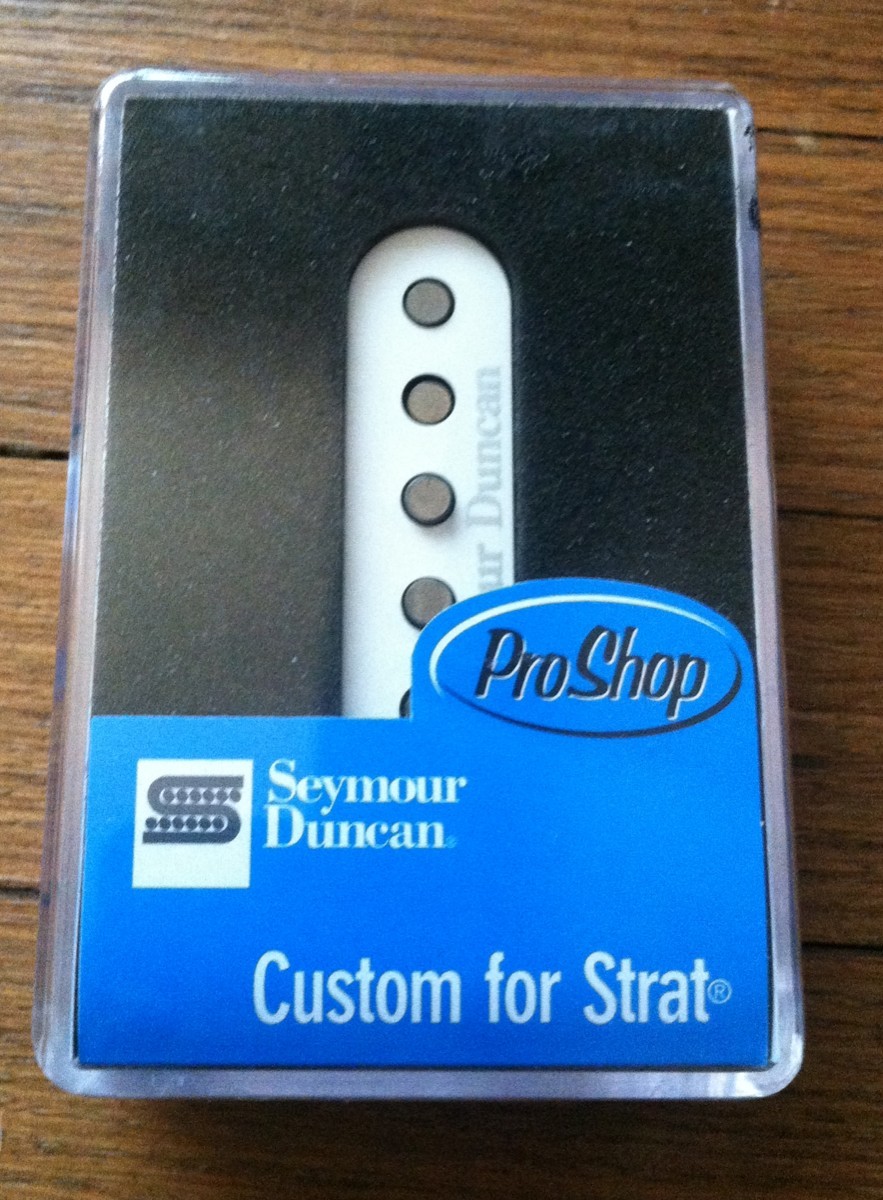 Seymour Duncan LEFT HAND SSL-5 Custom Staggered Stratocaster Pickup White New