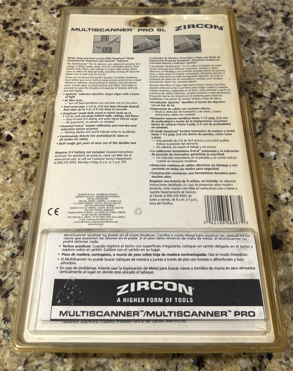 ZIRCON MULTISCANNER PRO SL NOS NEW SEALED