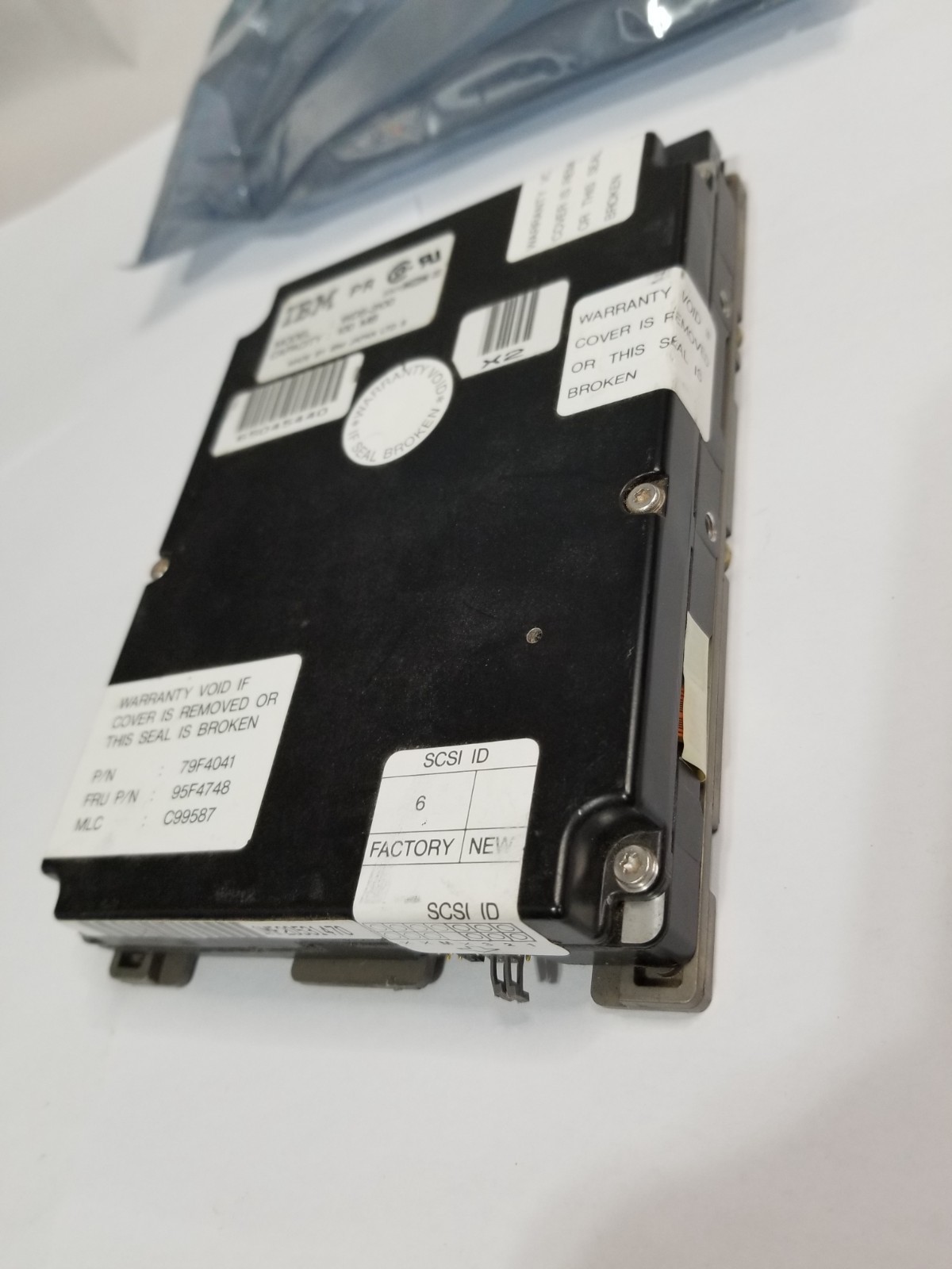 IBM SCSI 100MB WDS-3100 Hard Drive