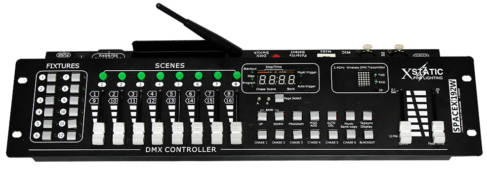 ProX X-192DMXW SPACEX 192W DMX Wireless Controller