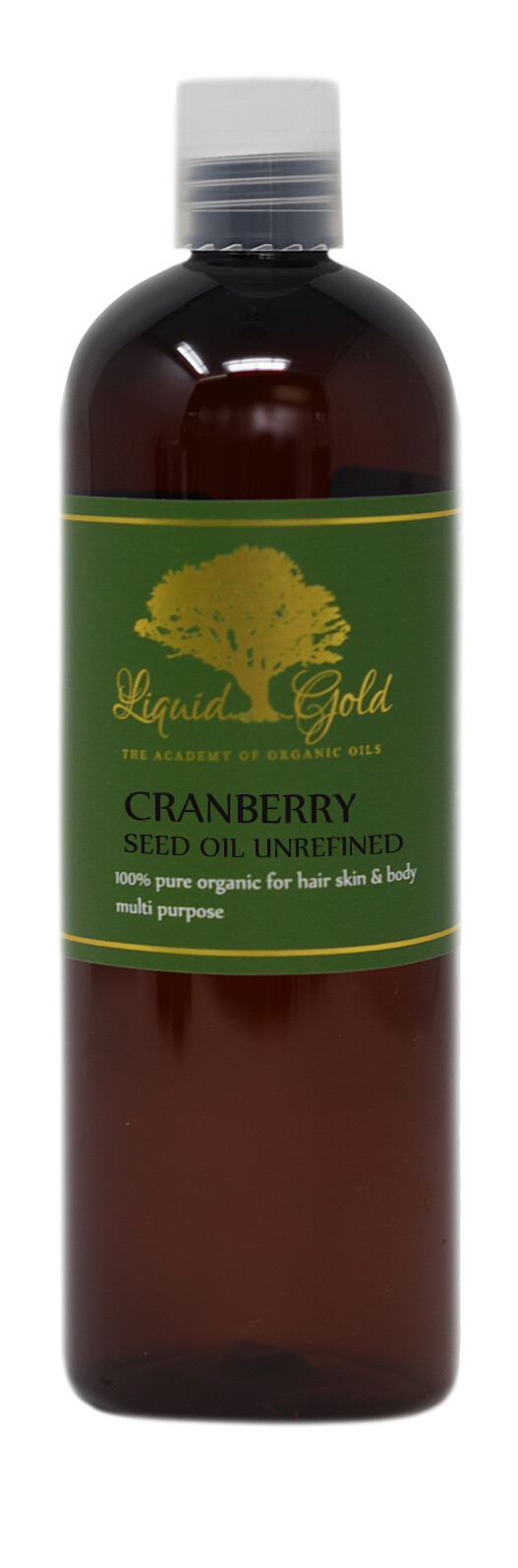 16 oz Premium Liquid Gold Cranberry Seed Oil Pure Organic Skin Hair Nails Health