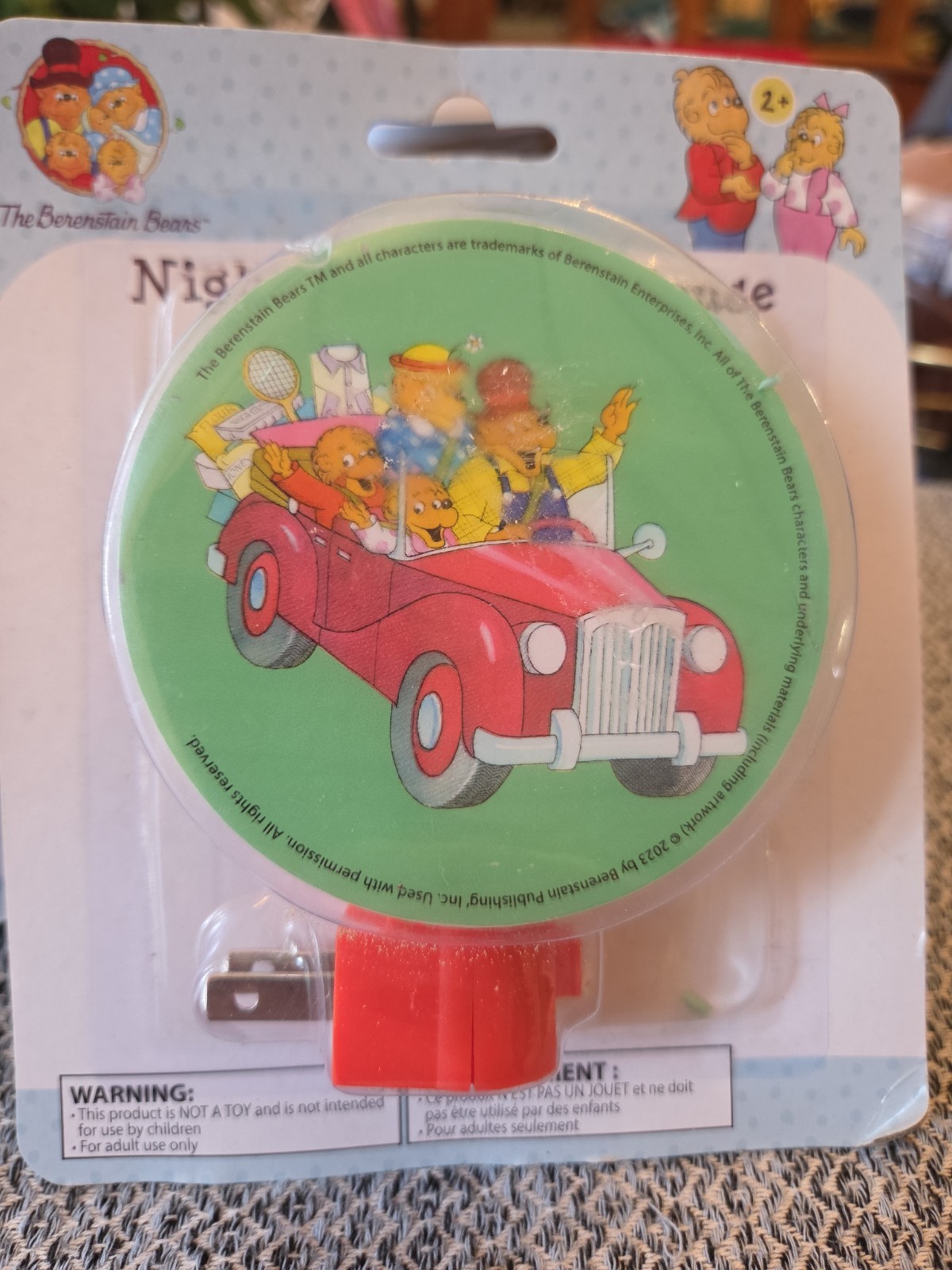 The Berenstain Bears Night Light PBS Kids Scholastic LED 2023