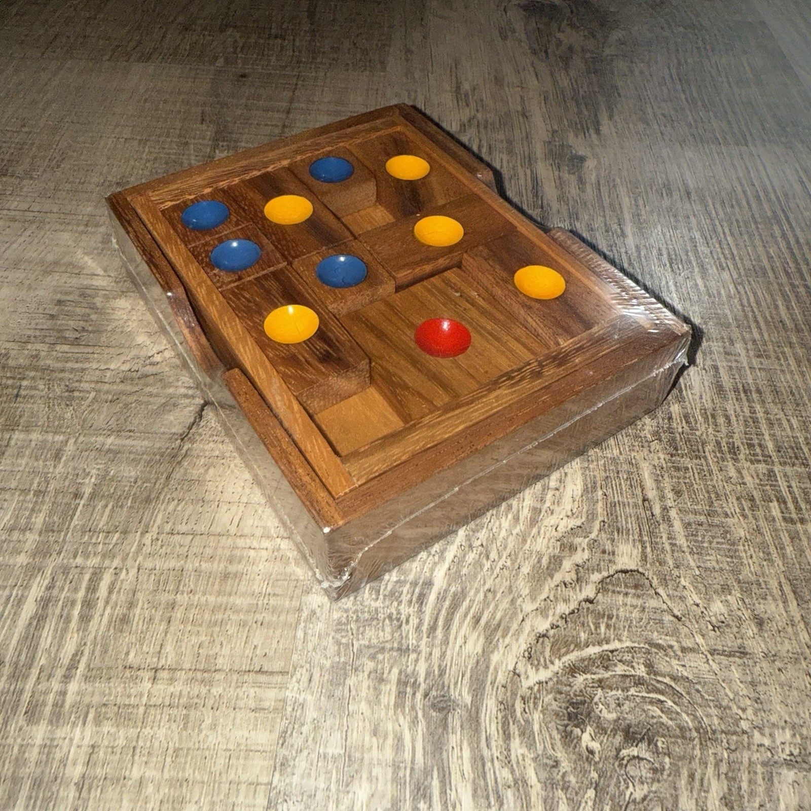 Setting Sun Game Wood Pieces Complete Game With Instructions Handmade Sealed