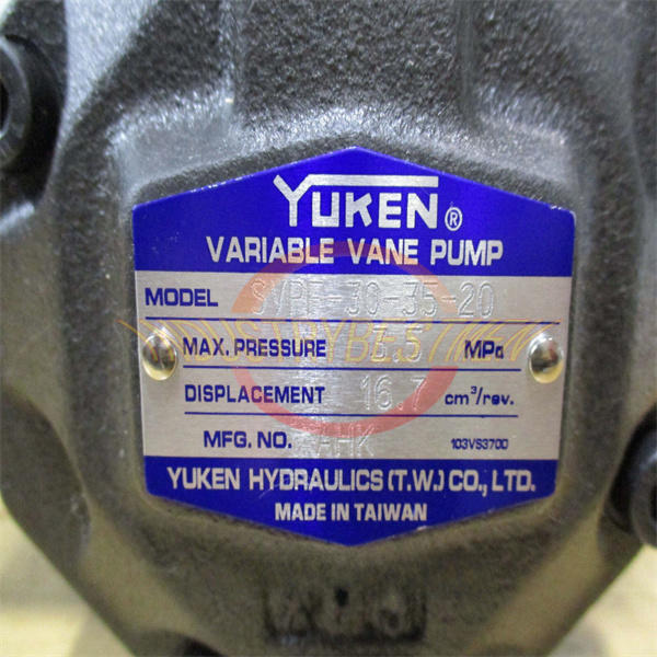 1PC YUKEN Hydraulic Variable Vane Pump SVPF-30-35-20 NEW
