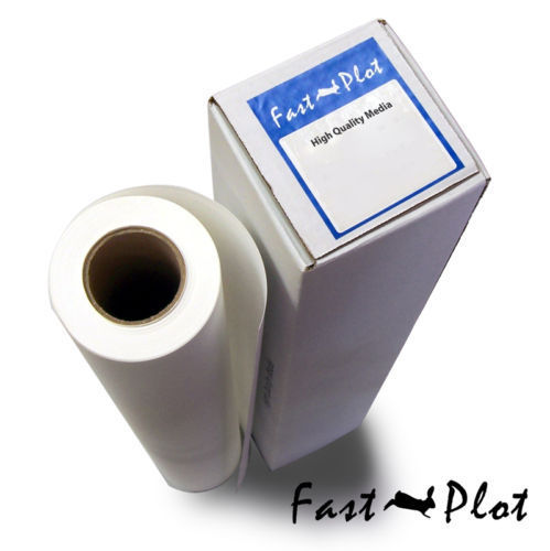 20 lb. Bond Plotter Paper Taped 12" x 500' 3" Core - 4 Rolls