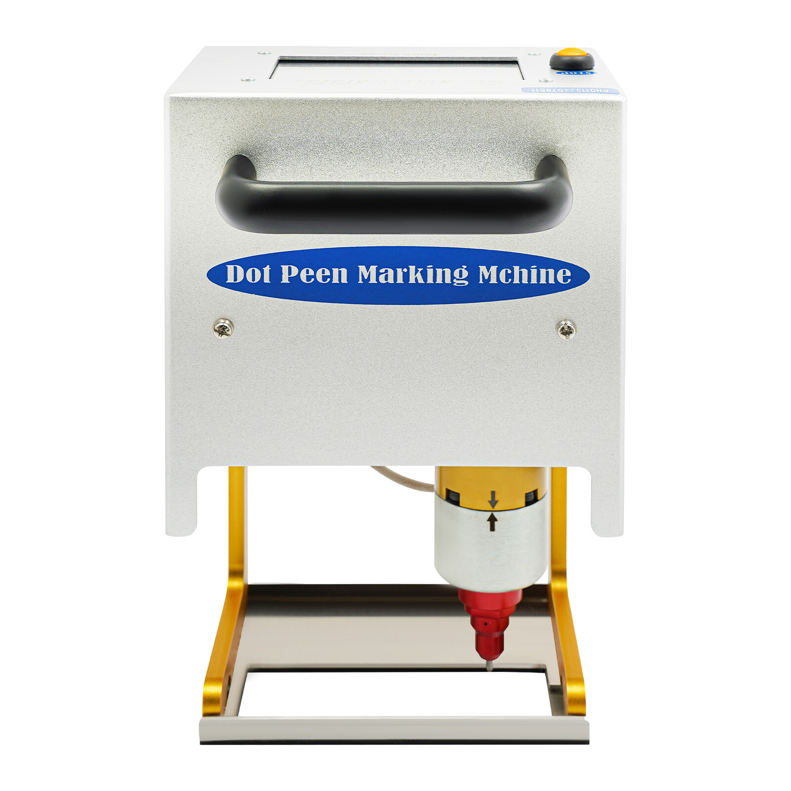 Portable Metal VIN Code Engraving Printer Touch Screen Dot Peen Marking Machine