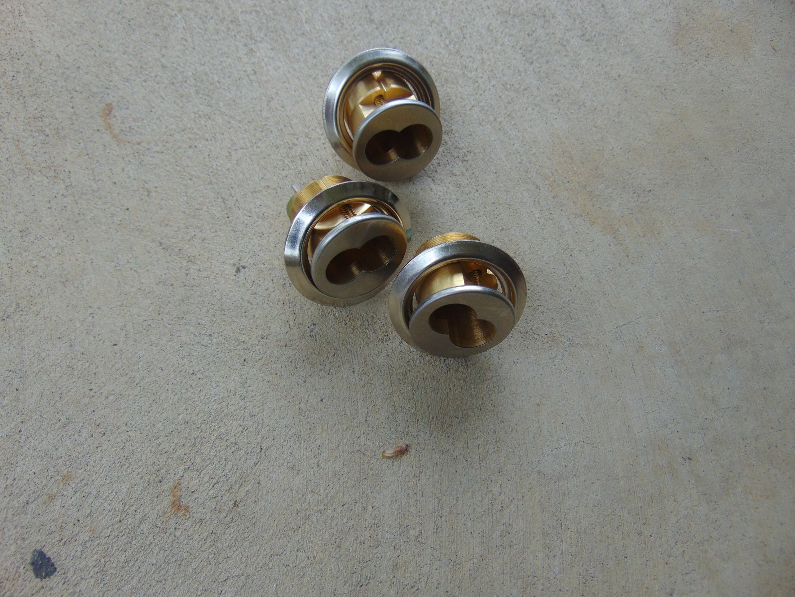 3 CORBIN RUSSWIN IC RIM CYLINDER NO CORE