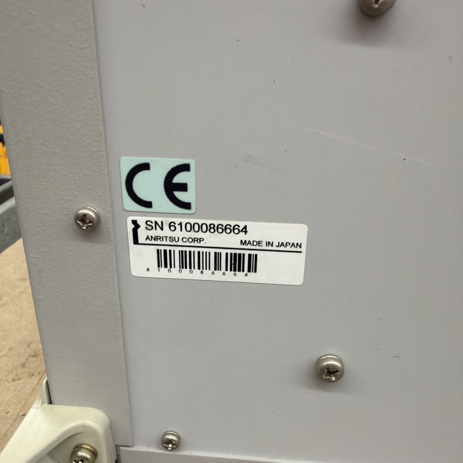 Anritsu MD8480A 3GHZ Signalling wCDMA