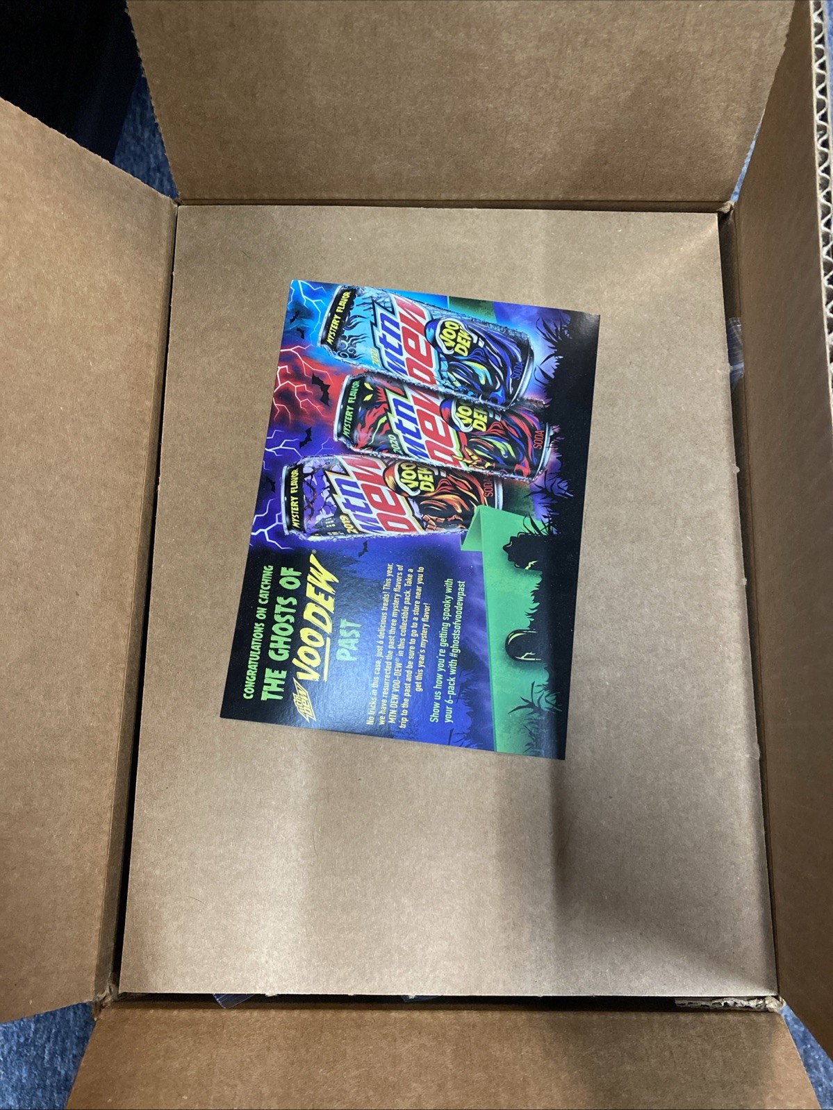 Mountain MTN DEW Ghosts Of Voodew Past Limited Edition 6-Pack Sealed