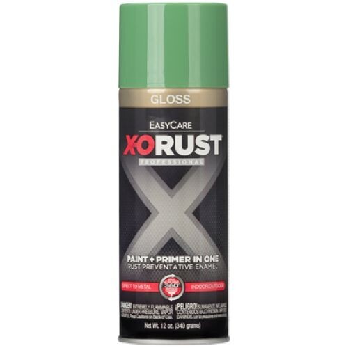 X-O Rust XOP47-AER 12 oz Can of EasyCare Gloss Safety Green Spray Paint