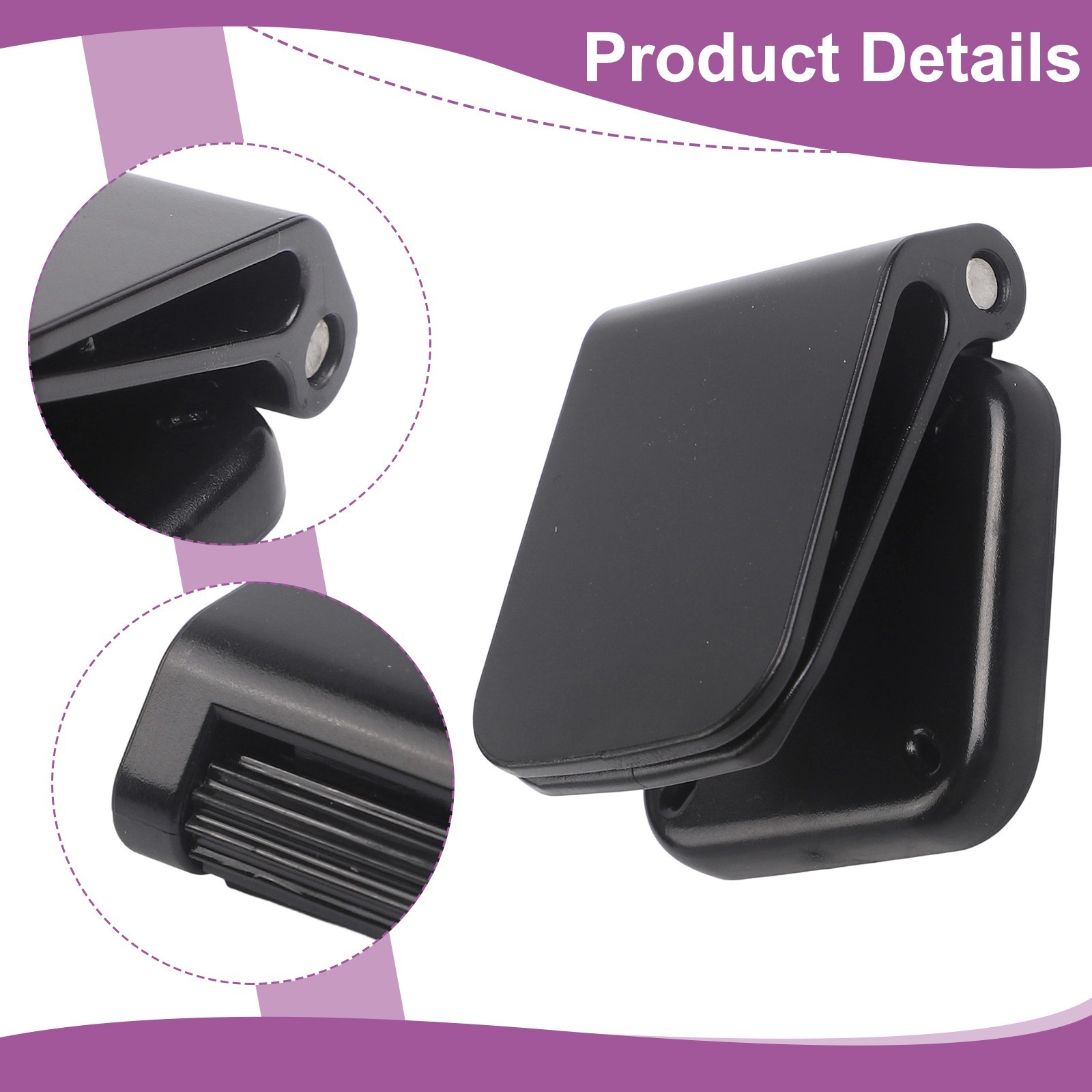 Adjustable Magnetic Hat Clip for Insta360 Go Vertical Horizontal Mount