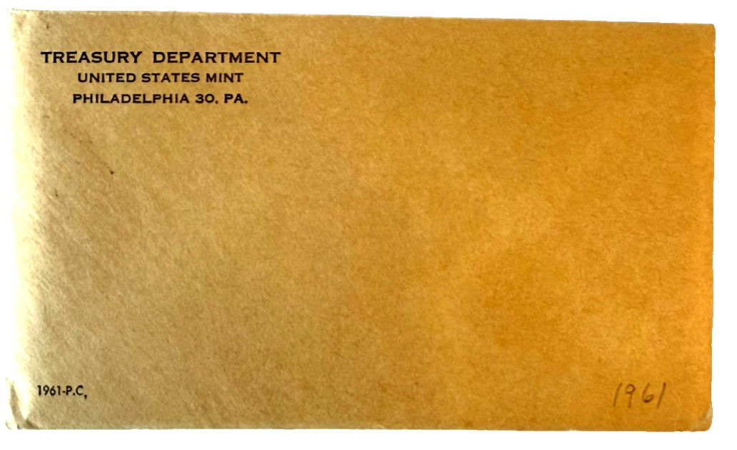 1961 United States Proof Set – Still Sealed in Original U.S. Mint Envelope
