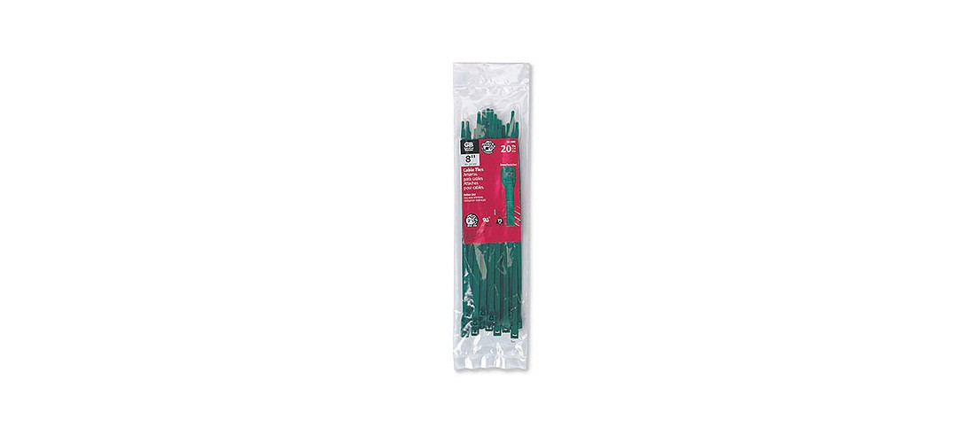 Gardner Bender 45-308G Cable Ties, Green, 8-In   pack of 20