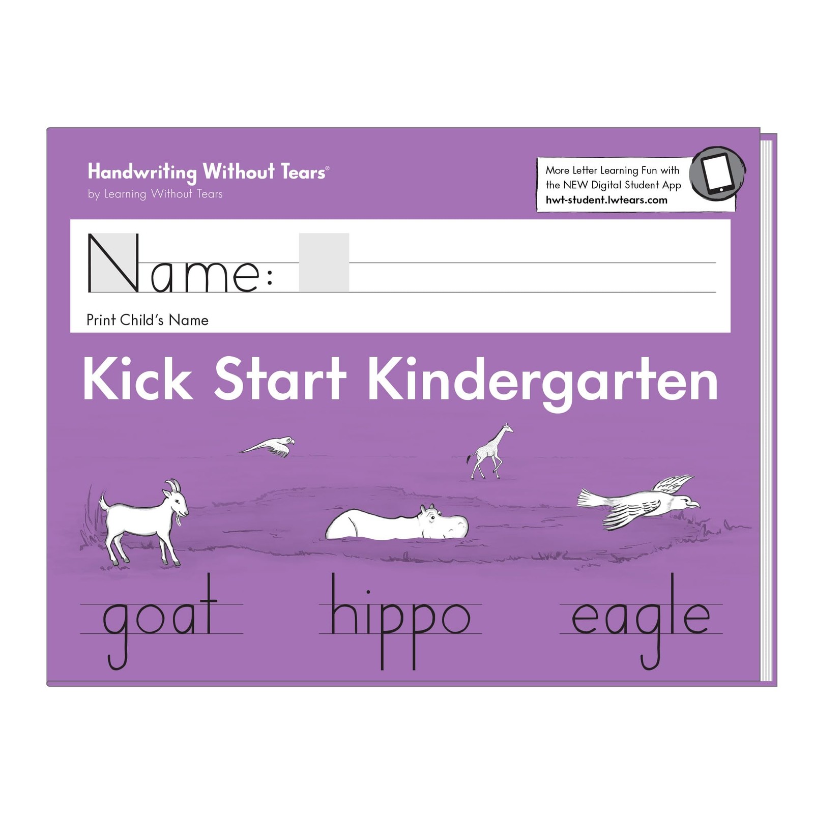 Kick Start Kindergarten, Age 3+, Preschool, Handwriting Practice, Writing Boo...