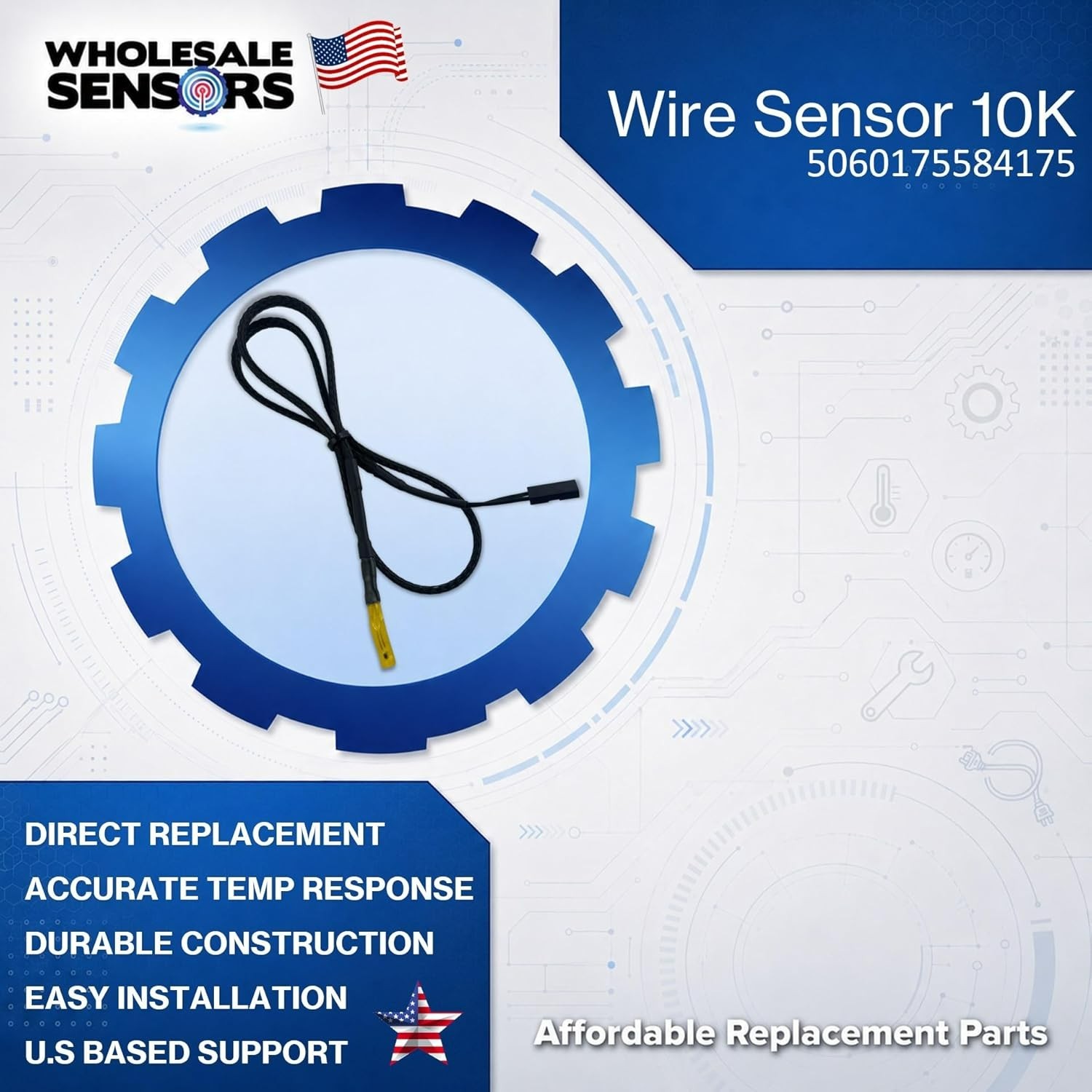 10K Temperature Sensor Replacement for XSPC - Accurate & Durable Solution
