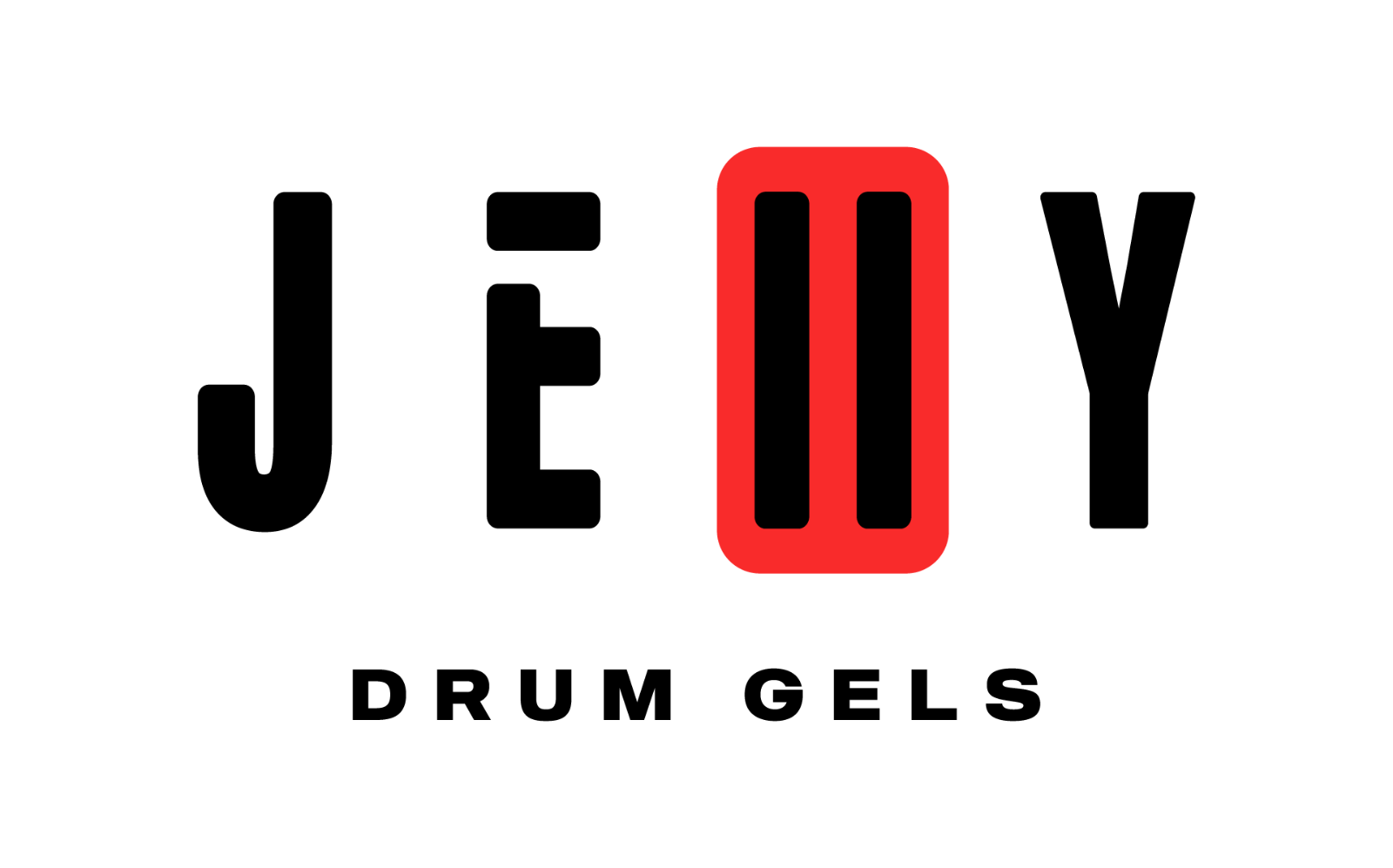 JELLY Drum Gels, Drum Damper Pads 8pc Pack - CLEAR