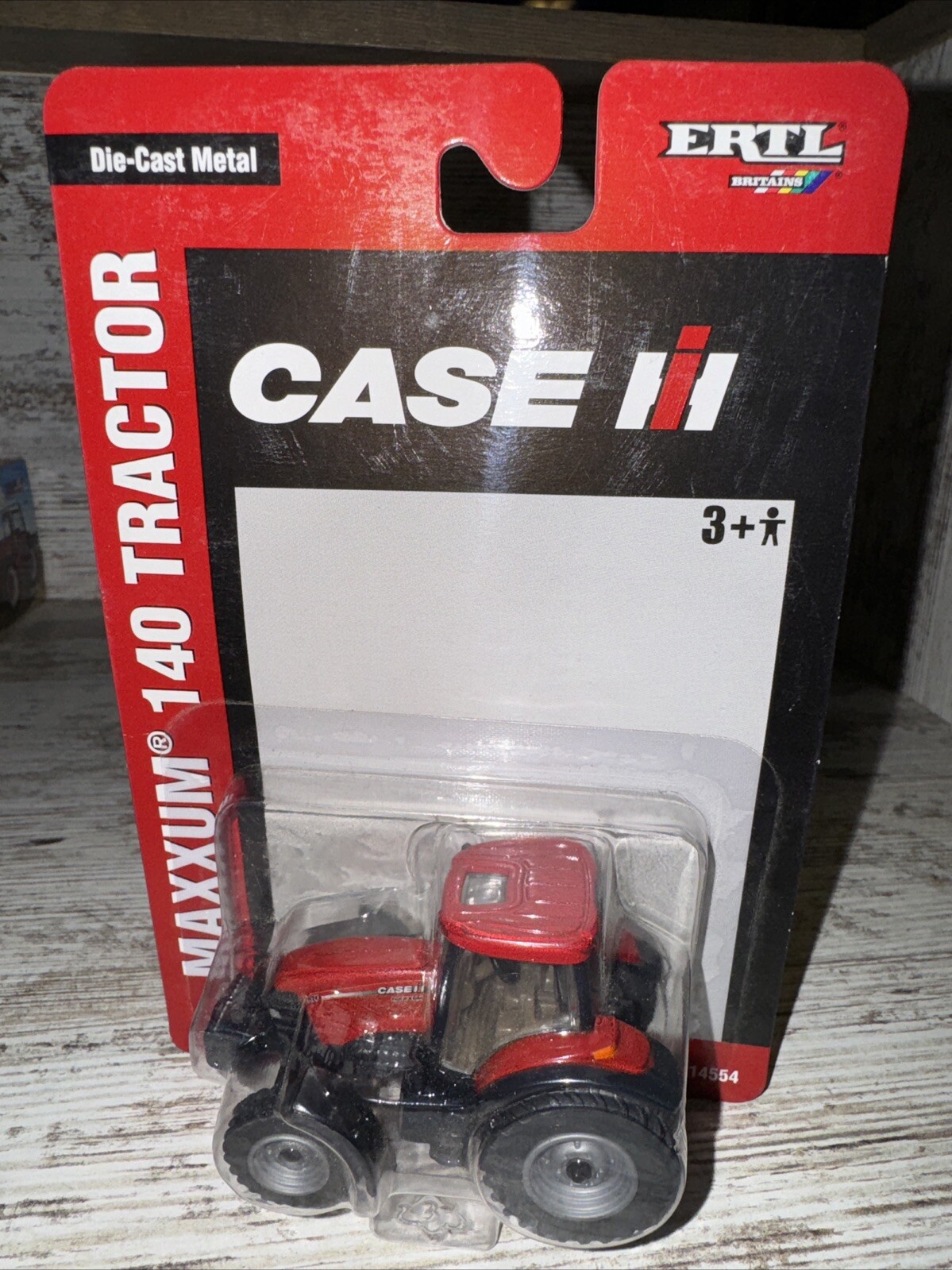 1/64 Scale Case Ih Maxxum 140 Tractor 4wd Die-cast Ertl
