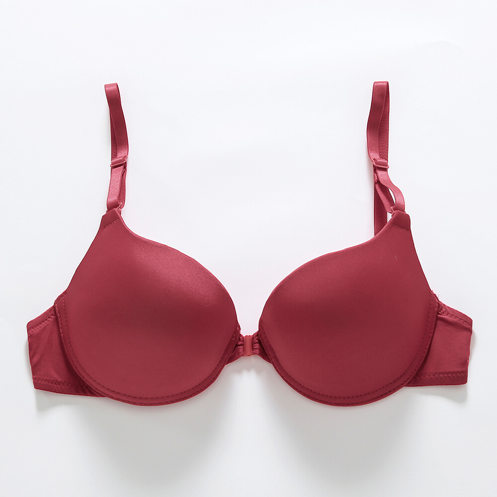 Women Bras Push Up Bra Sexy Lingerie Underwire Brassiere Front Closure Bralette
