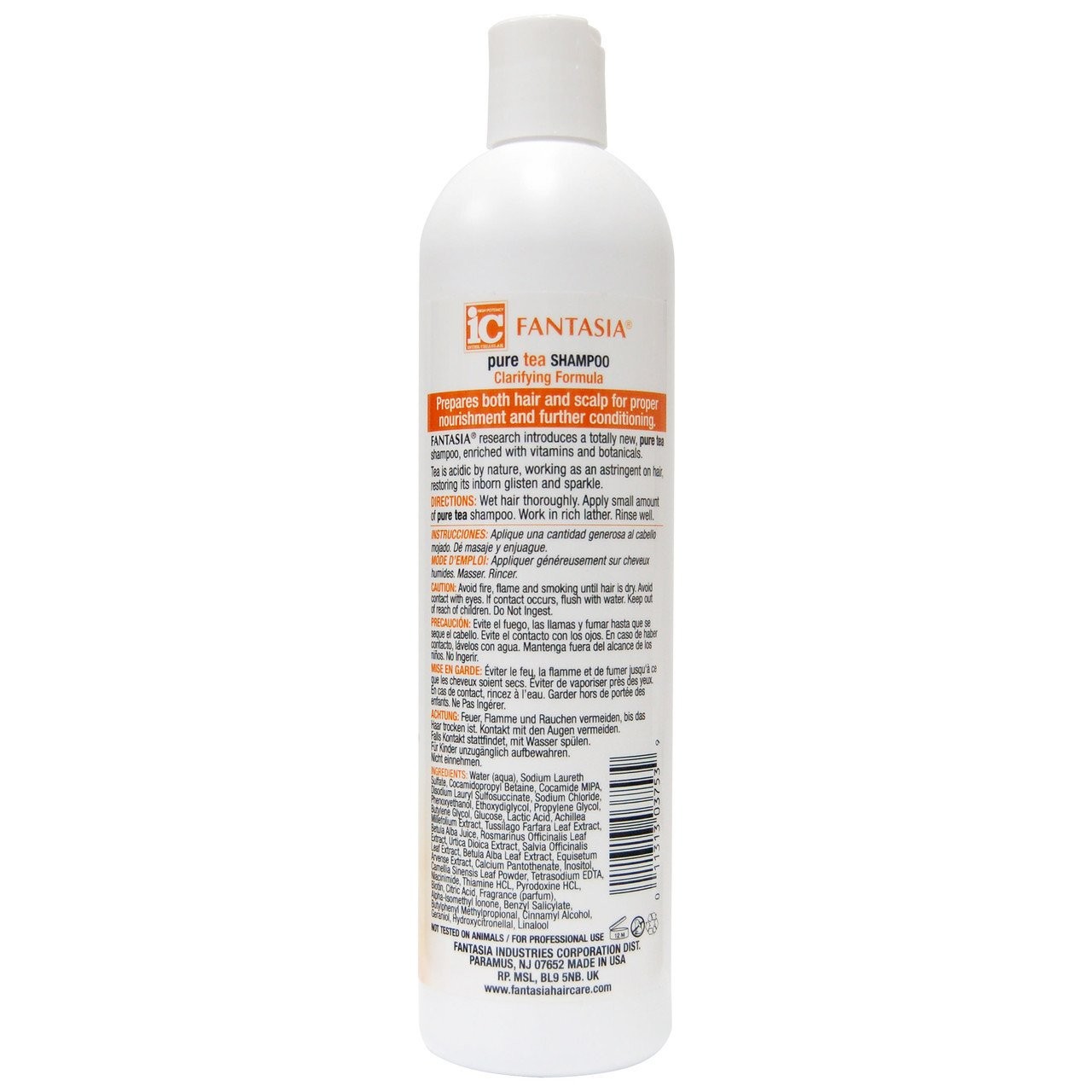Fantasia Tea Shampoo, 16 Ounce