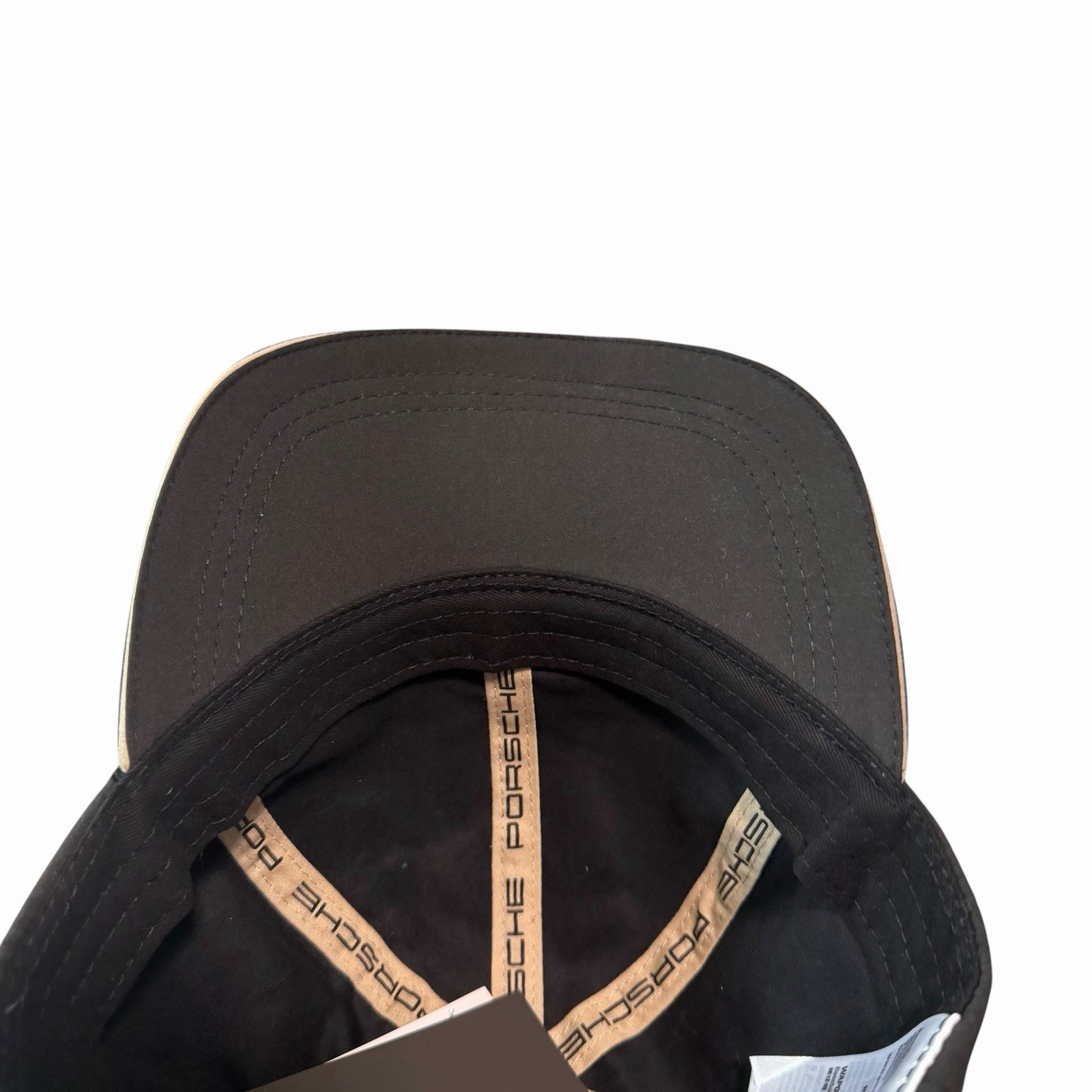 Genuine Porsche Design Baseball Cap Classic Hat Black Strapback
