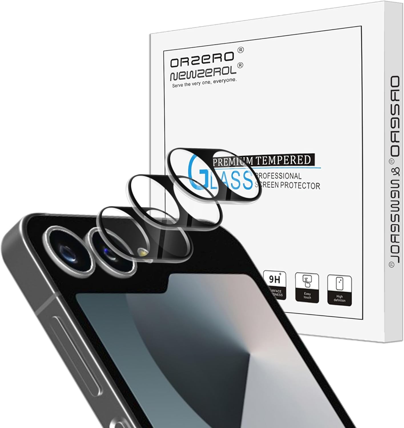 Glass Camera Lens Protector 3/2/1-Packs For Samsung Galaxy Z Flip 7 Lens Film