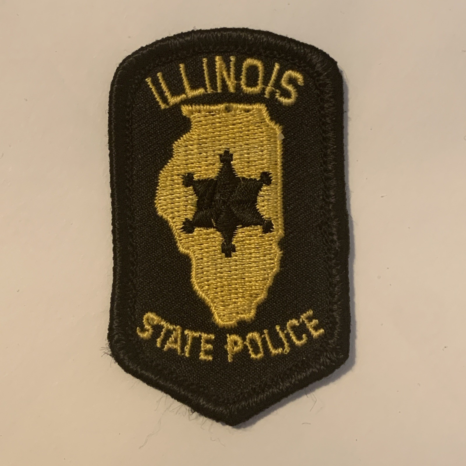 Standard Illinois State Police Smaller Size Patch, See Photos For Details