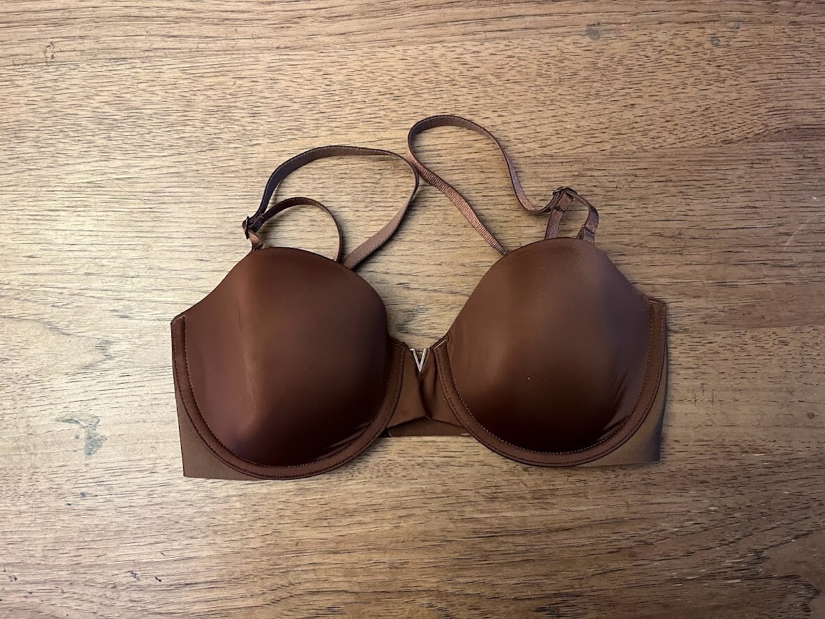 Victoria's Secret Mousse Brown 32B Sexy Illusions Light Line Strapless Bra VS