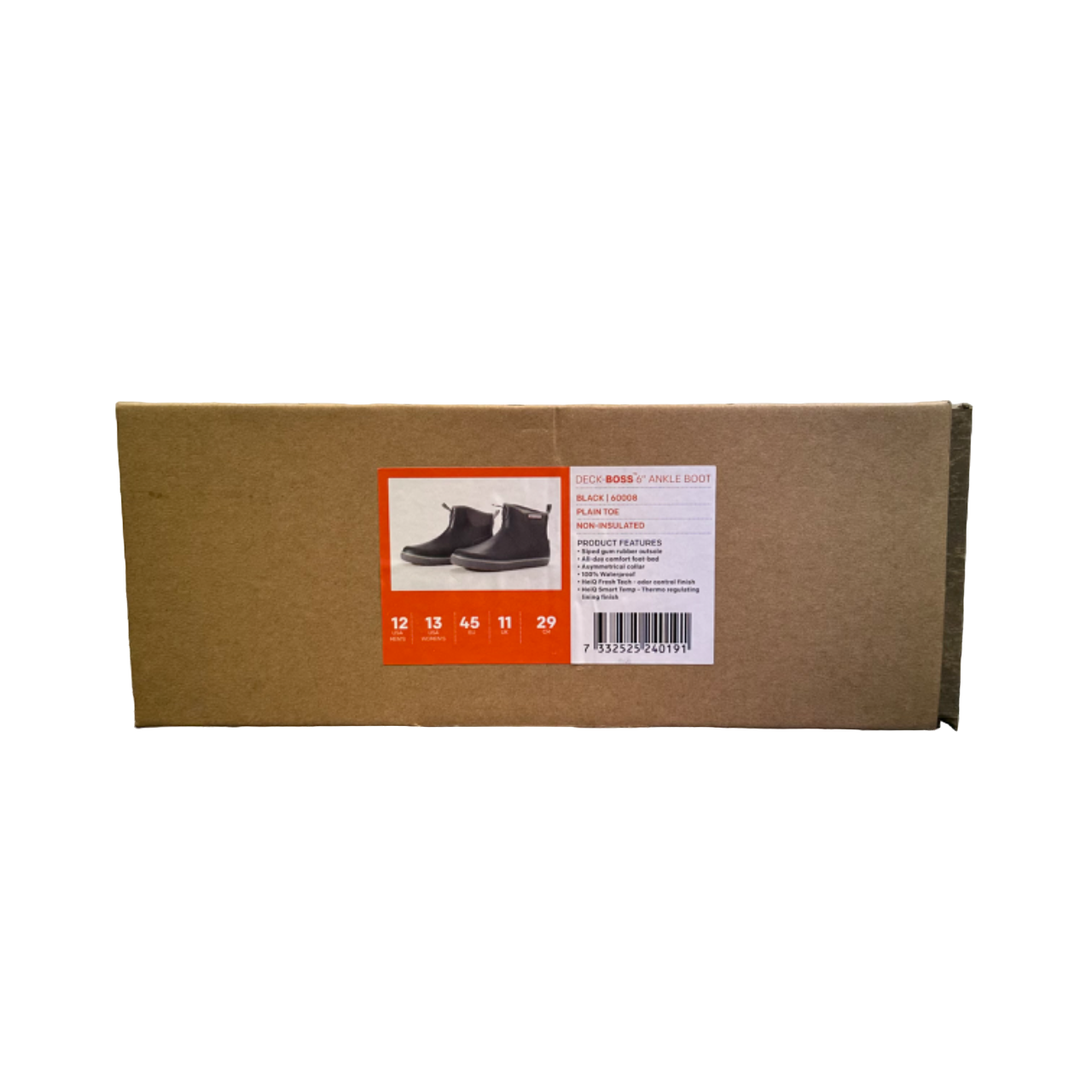 Grundens Deck Boss Ankle Boot | Black | Men's sz 12