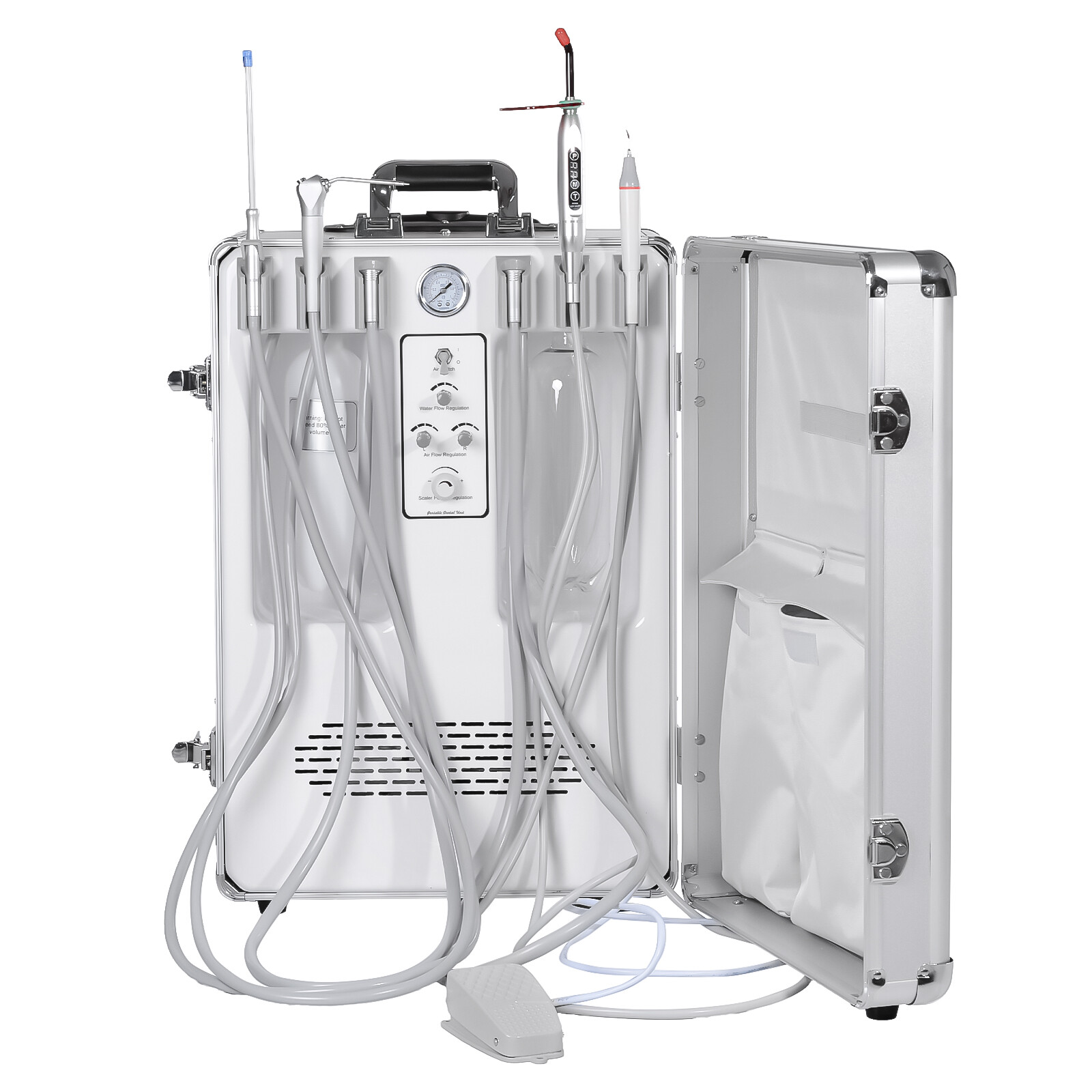 G13-B Dental Portable Air Compressor TurbineTreatment Equipment Built-in Scaler