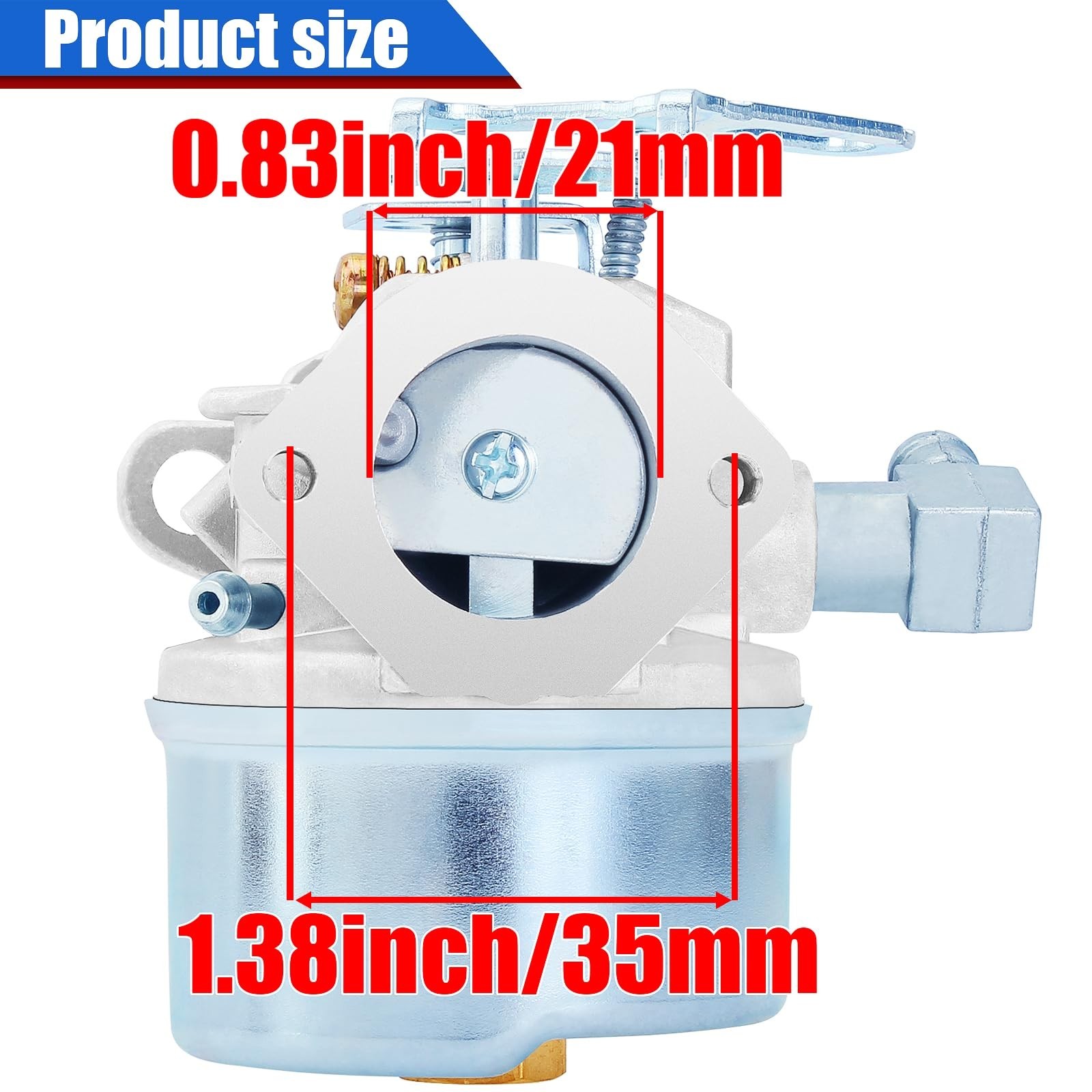 Yingshop Carburetor Compatible for Tecumseh 632107 632536 640084 640105 64029...