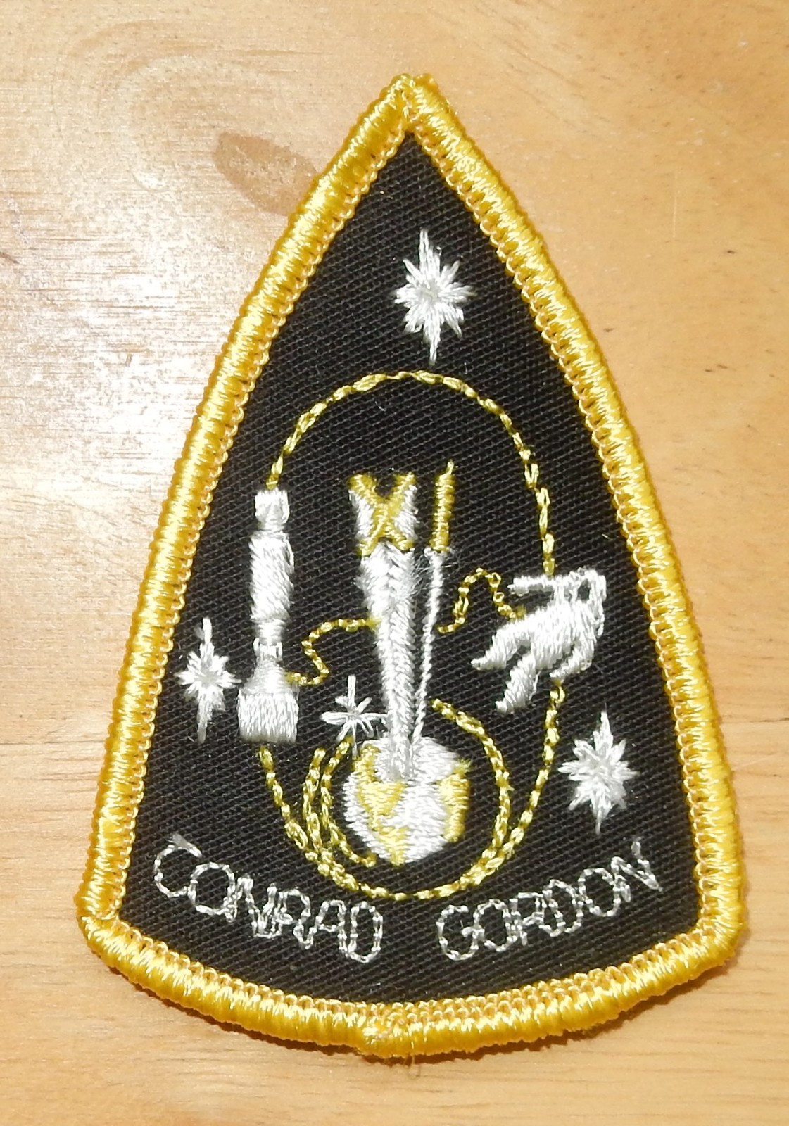 Gemini X1 NASA Conrad & Gordon Iron-On Patch (1966)