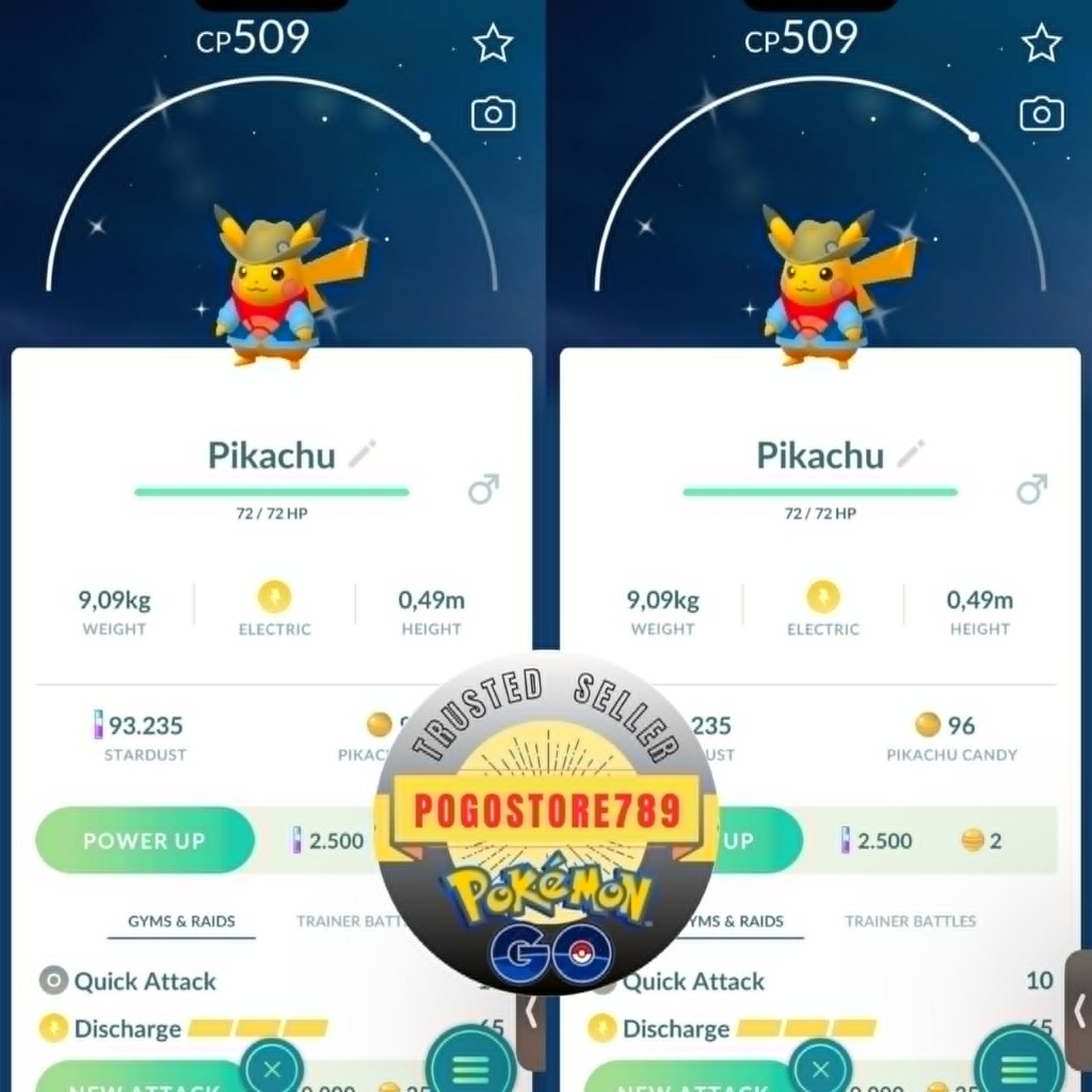 Pokémon PTC Go | Shiny Pikachu Excavator ✨
