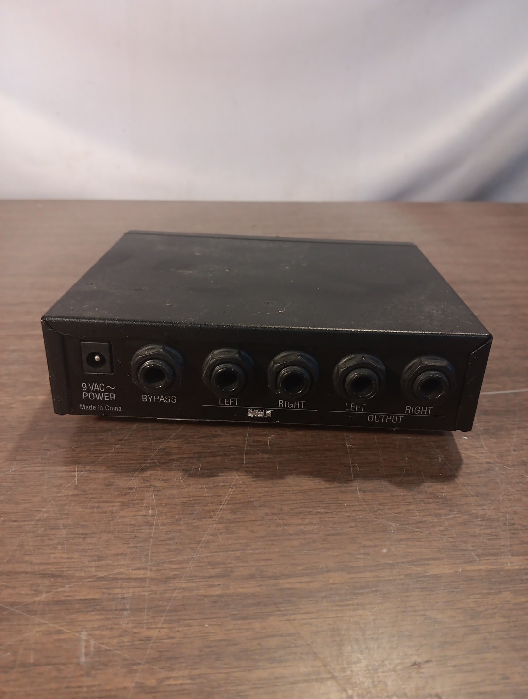 ALESIS NANOVERB 18-BIT DIGITAL EFFECTS PROCESSOR - UNTESTED